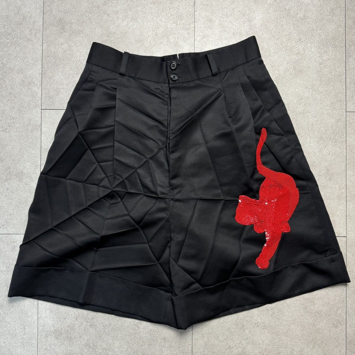 Undercover undercover Spriderweb Beaded Cat Shorts Size US 26 / EU 42 - 1 Thumbnail