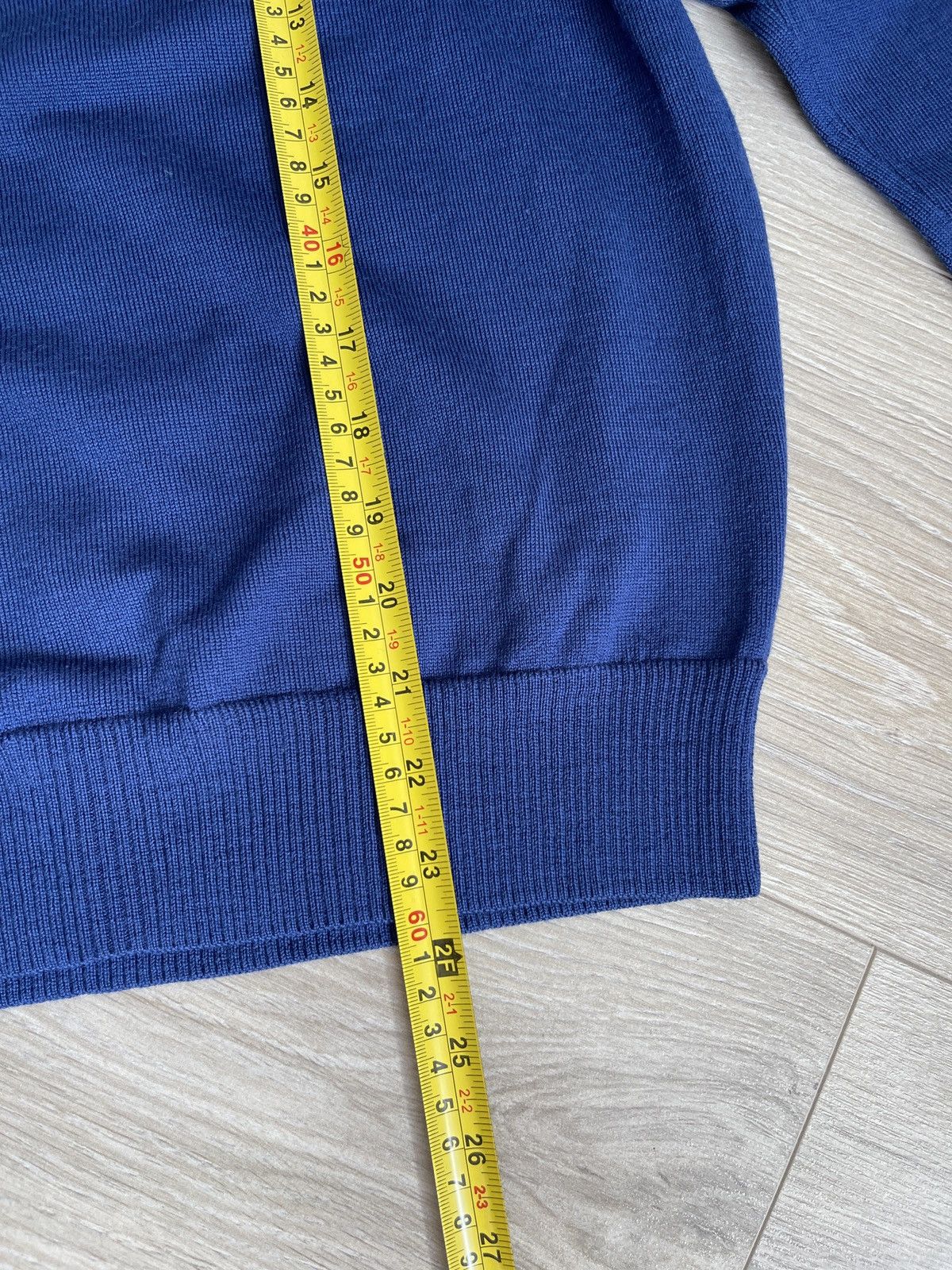 Aquascutum Aquascutum Vintage Wool Light Sweater blue Size US XS / EU 42 / 0 - 12 Thumbnail