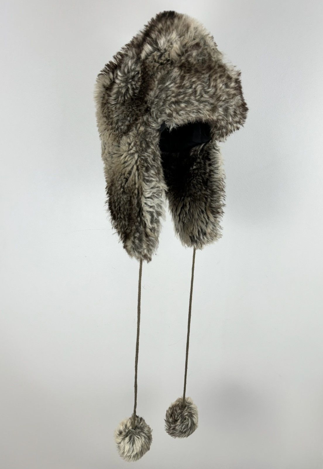 Japanese Brand Faux fur hat swag y2k Pinterest style original casual item Size ONE SIZE - 1 Thumbnail