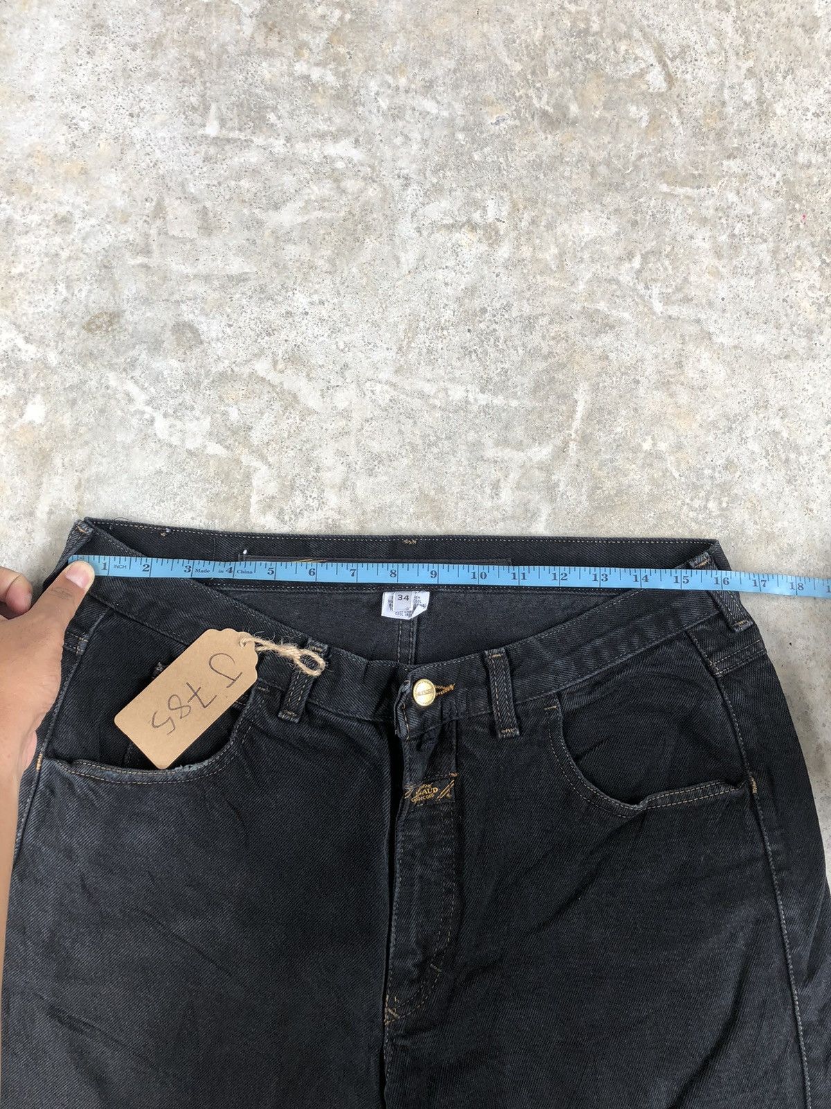 Marithe + Francois Girbaud Vintage 80’s Marithe Francois Girbaud Baggy Jeans Distressed Size US 32 / EU 48 - 18 Thumbnail