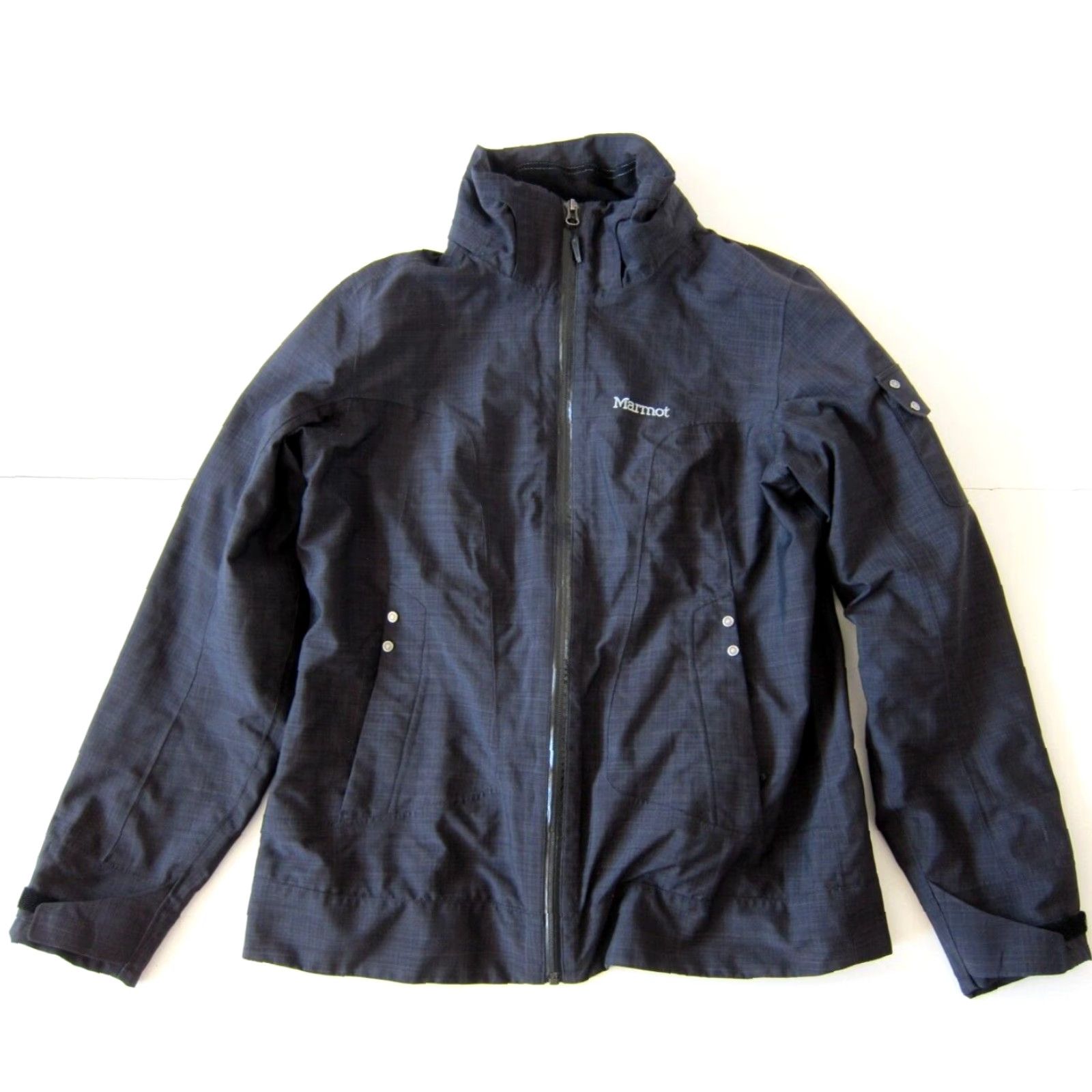 Marmot VINTAGE Marmot Membrain Black Grey Plaid Full Zip Waterproof Snow Rain Jacket Medium Size M / US 6-8 / IT 42-44 - 2 Thumbnail