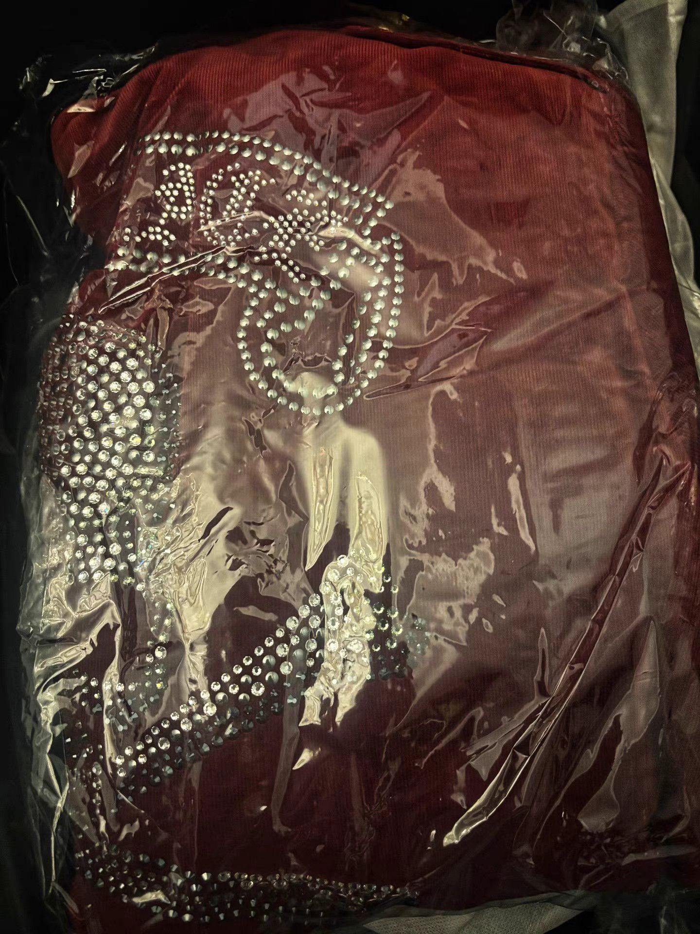 Roen Roen Velvet Blazer with Large Back Crystal Skull K11 Size US M / EU 48-50 / 2 - 6 Thumbnail