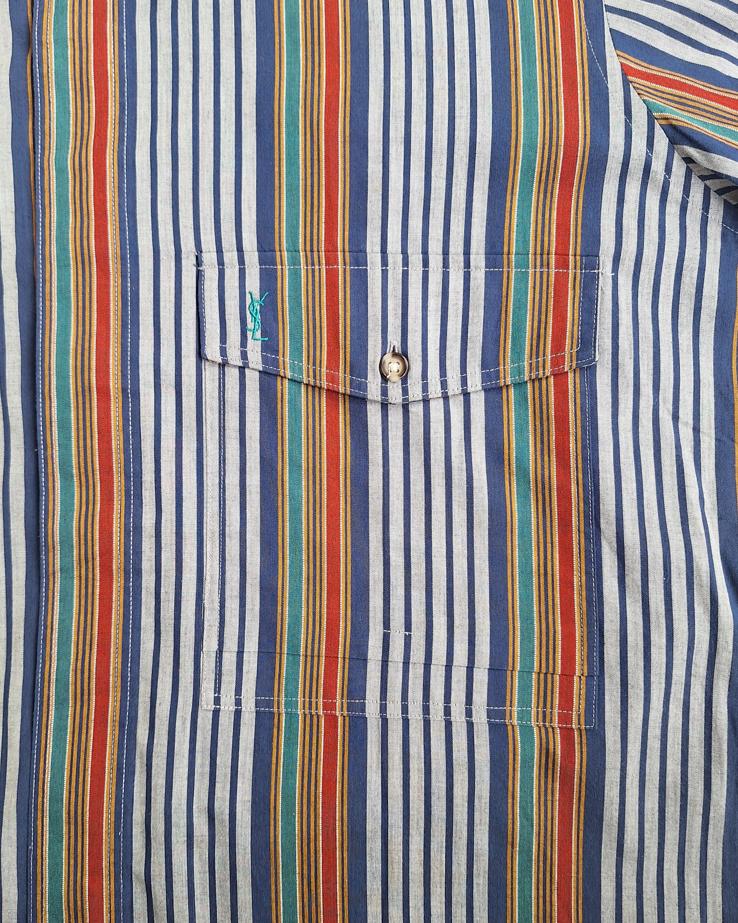 Vintage × Yves Saint Laurent Vintage Ysl Yves Saint Laurent Shirt Size US M / EU 48-50 / 2 - 3 Thumbnail