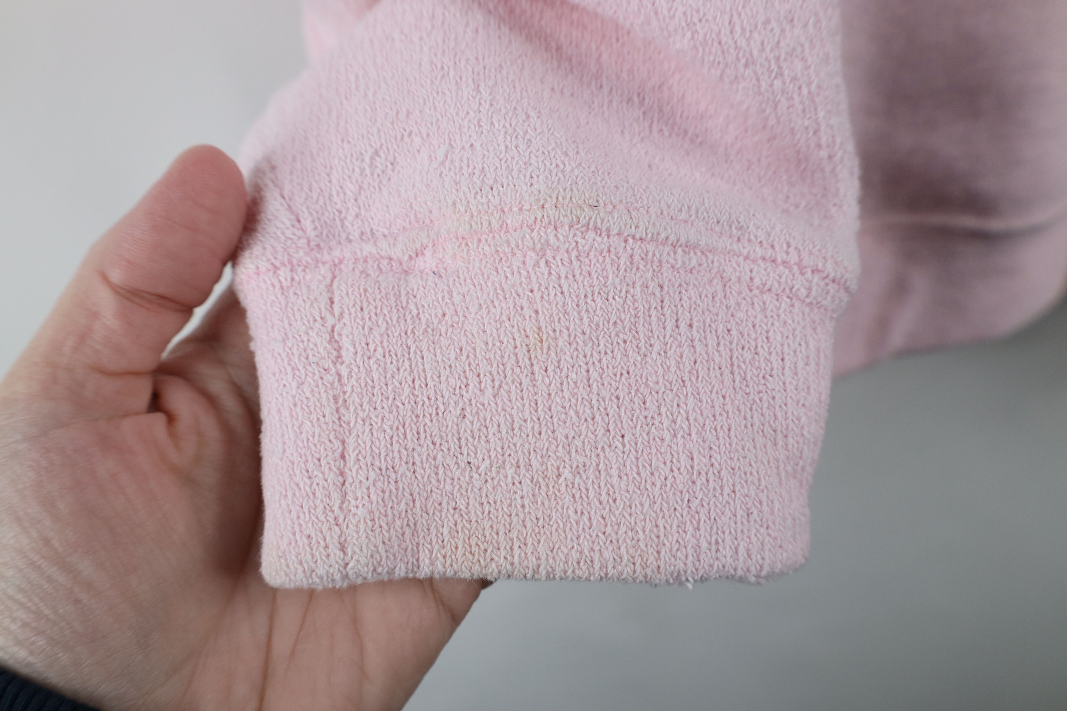 Cabelas × Vintage Vintage 90s Cabelas Flowers Terry Cloth Sweatshirt Pink Size M / US 6-8 / IT 42-44 - 7 Thumbnail