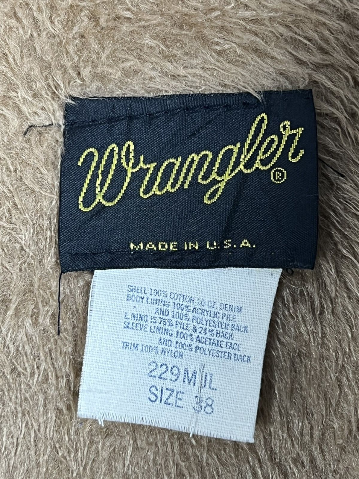Wrangler 70s-80s Vintage Wrangler 229MJL Denim Bomber Jacket Size US M / EU 48-50 / 2 - 14 Thumbnail