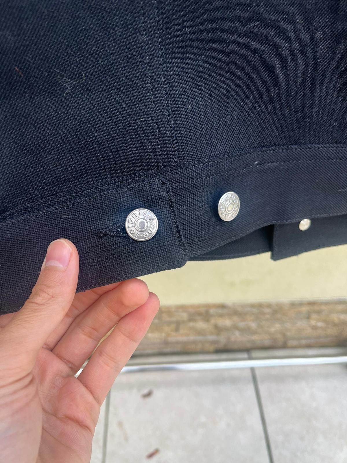 Acne Studios Pass Denim Jacket in Black Size US S / EU 44-46 / 1 - 15 Thumbnail