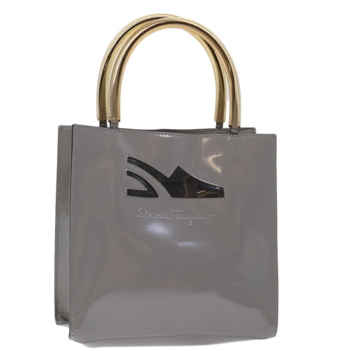 Salvatore Ferragamo Salvatore Ferragamo Shopper Tote Patent Leather Size ONE SIZE - 1 Thumbnail