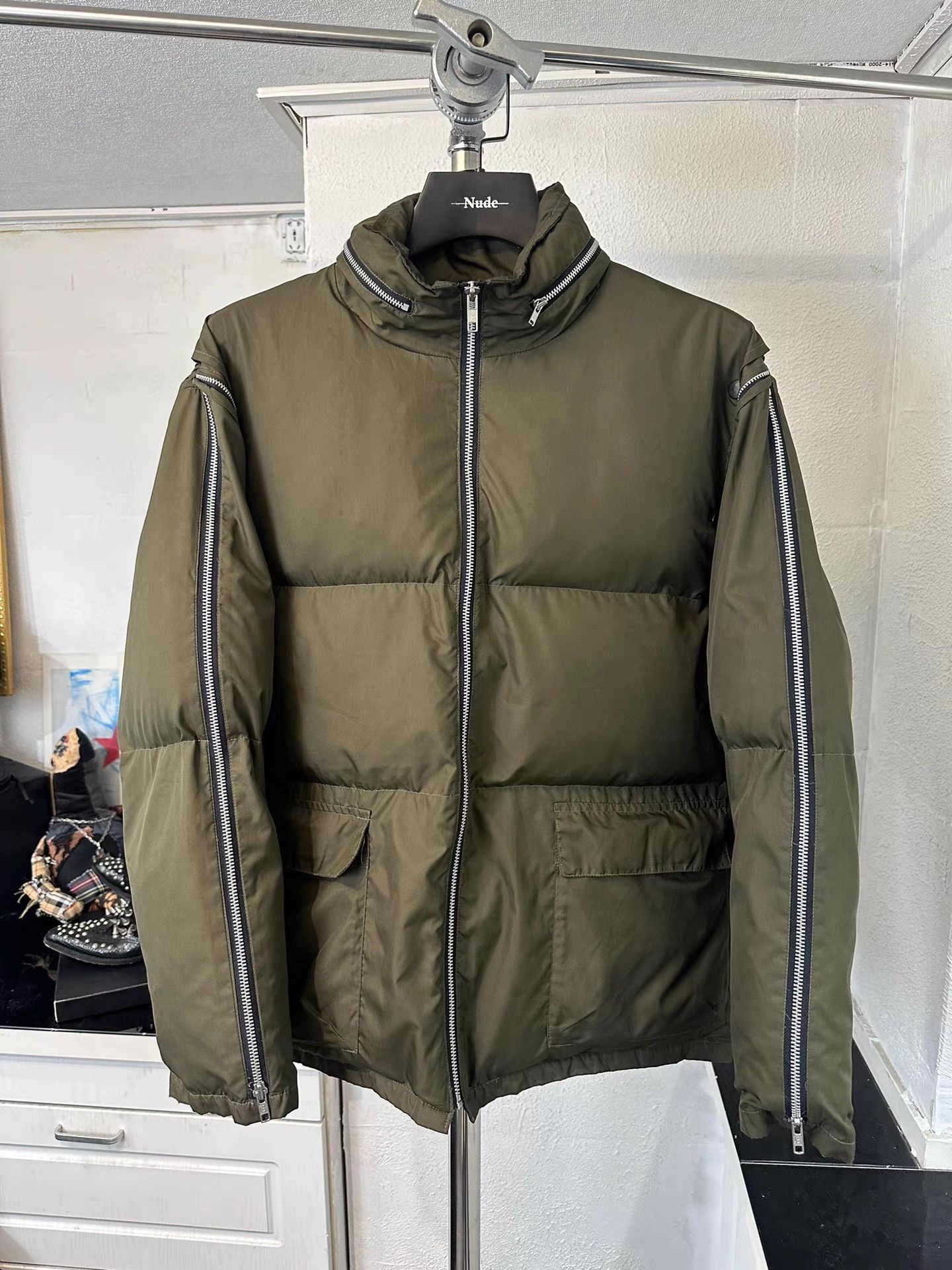 Yohji Yamamoto yohji yamamoto AAR Removable Modular Down Jacket K20 Size US M / EU 48-50 / 2 - 1 Thumbnail