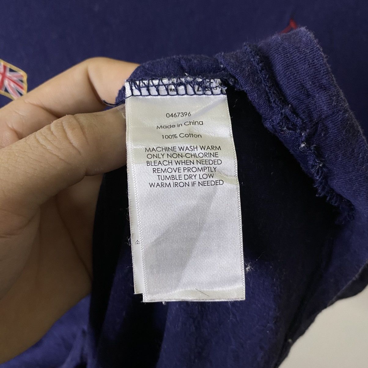 Polo Ralph Lauren Vintage Polo Ralph Lauren USA #012 Chief Keef Style T Shirt Size US S / EU 44-46 / 1 - 4 Thumbnail