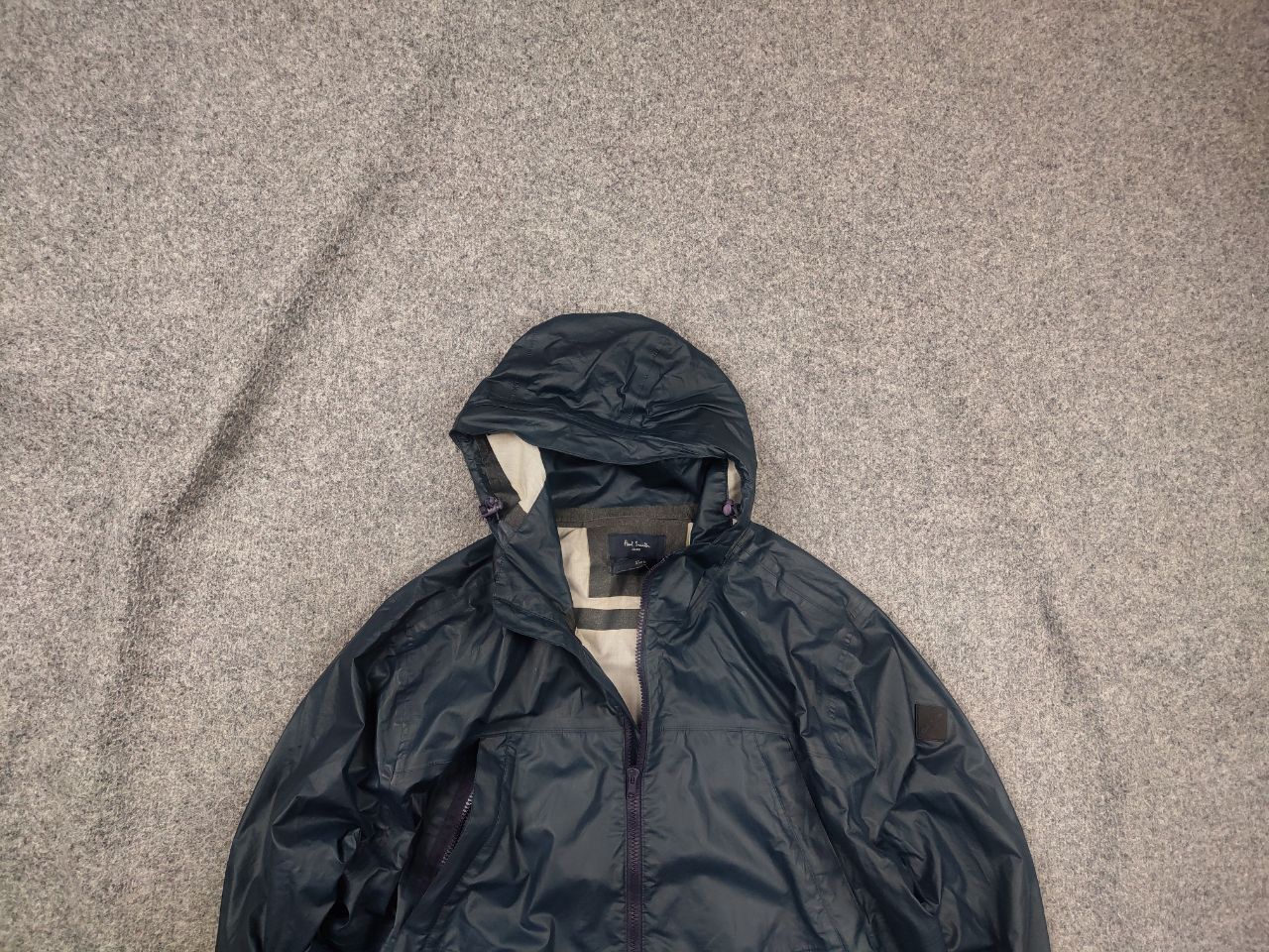 Paul Smith Paul Smith Vintage Navy blue windbreaker membrane pockets Size US XL / EU 56 / 4 - 1 Thumbnail