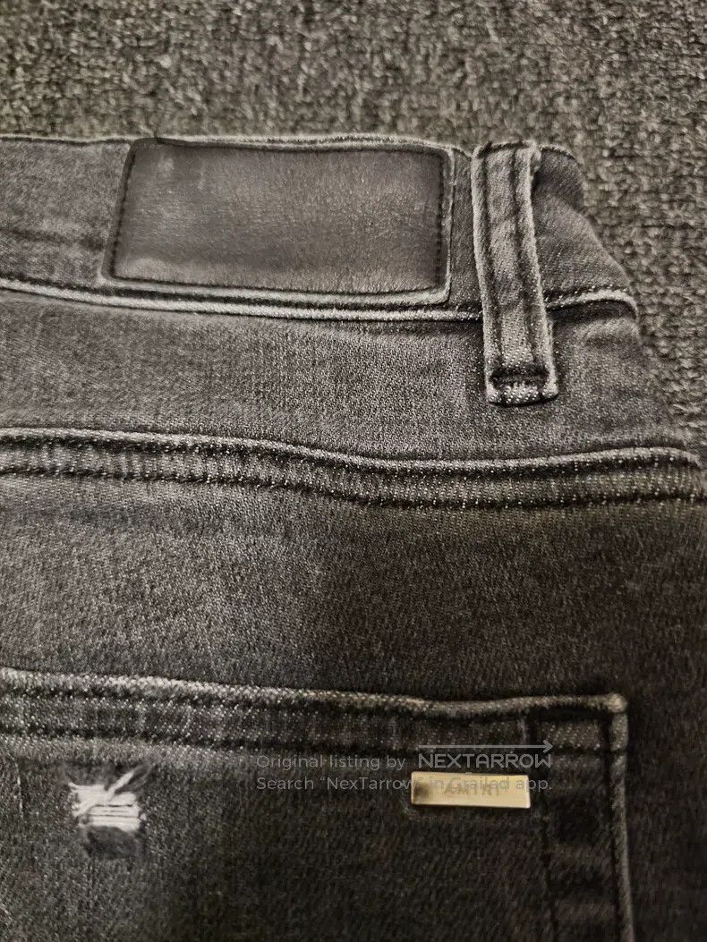 Amiri Amiri Denim Jeans Gray High Elastic Size US 31 - 5 Thumbnail
