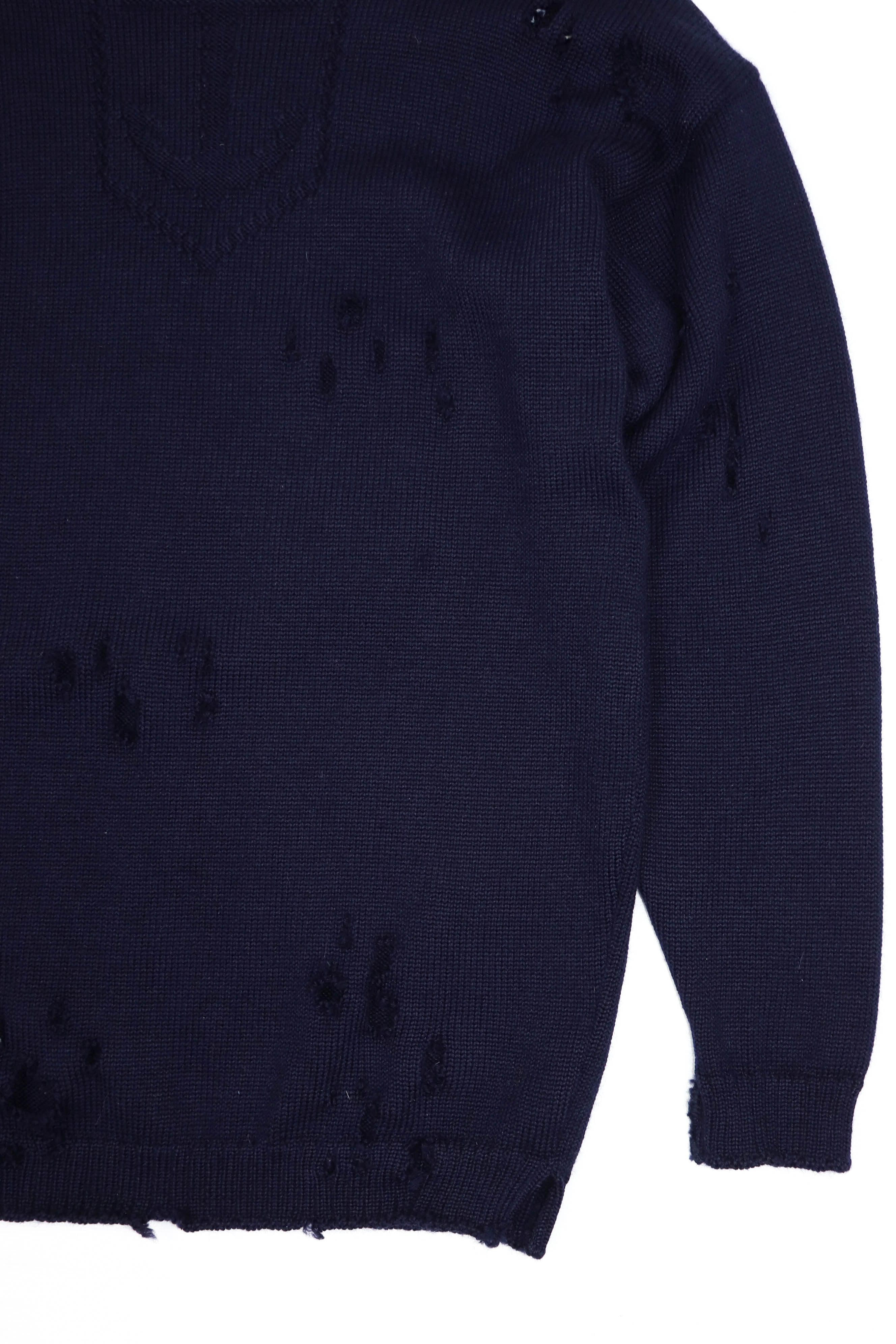 Vintage Sumerland Vintage Anchor Wool Jerseyknit Distressed Sweater Size US M / EU 48-50 / 2 - 5 Thumbnail