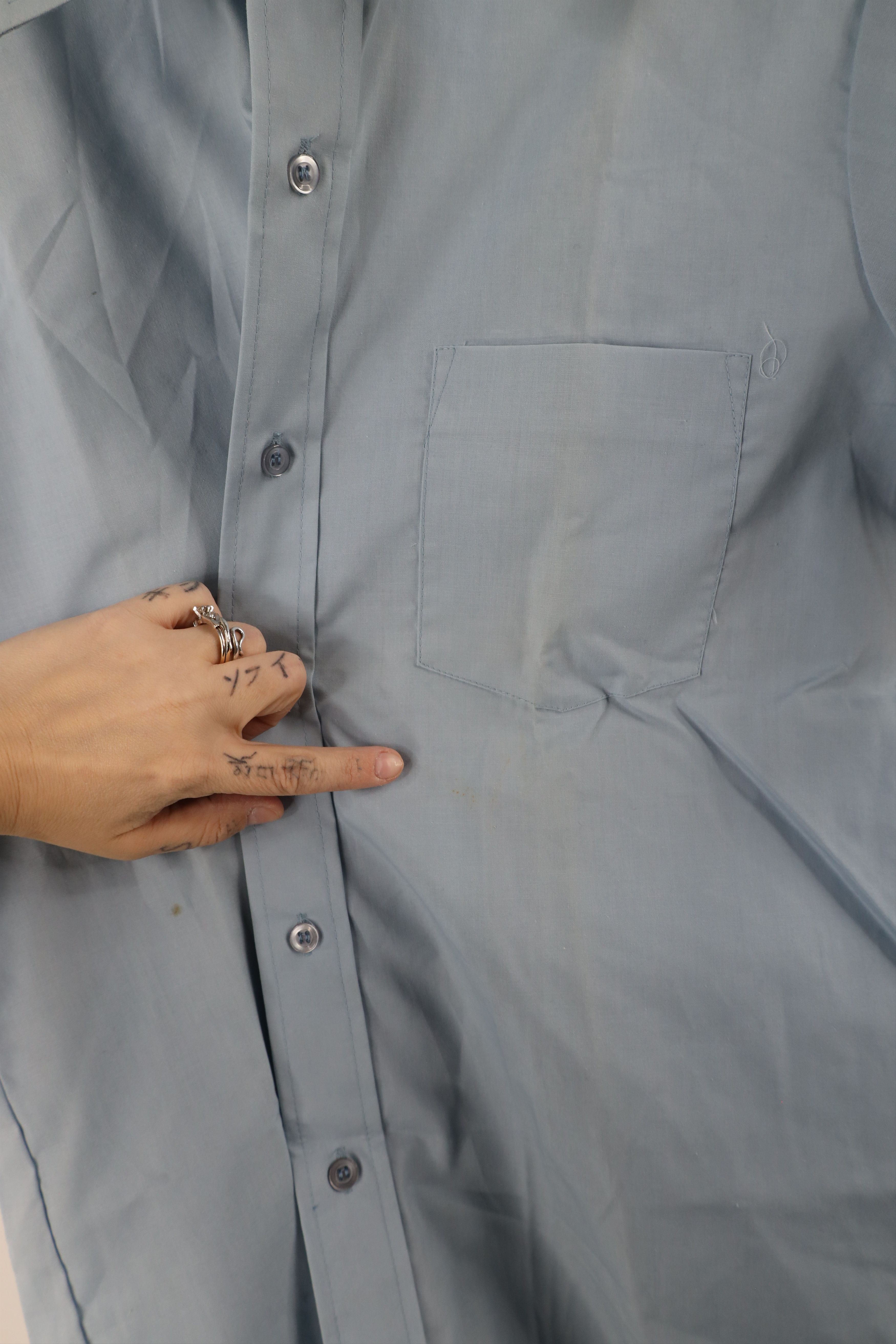 Vintage Vintage 90s Streetwear Short Sleeve Collared Button Shirt Size US M / EU 48-50 / 2 - 6 Thumbnail