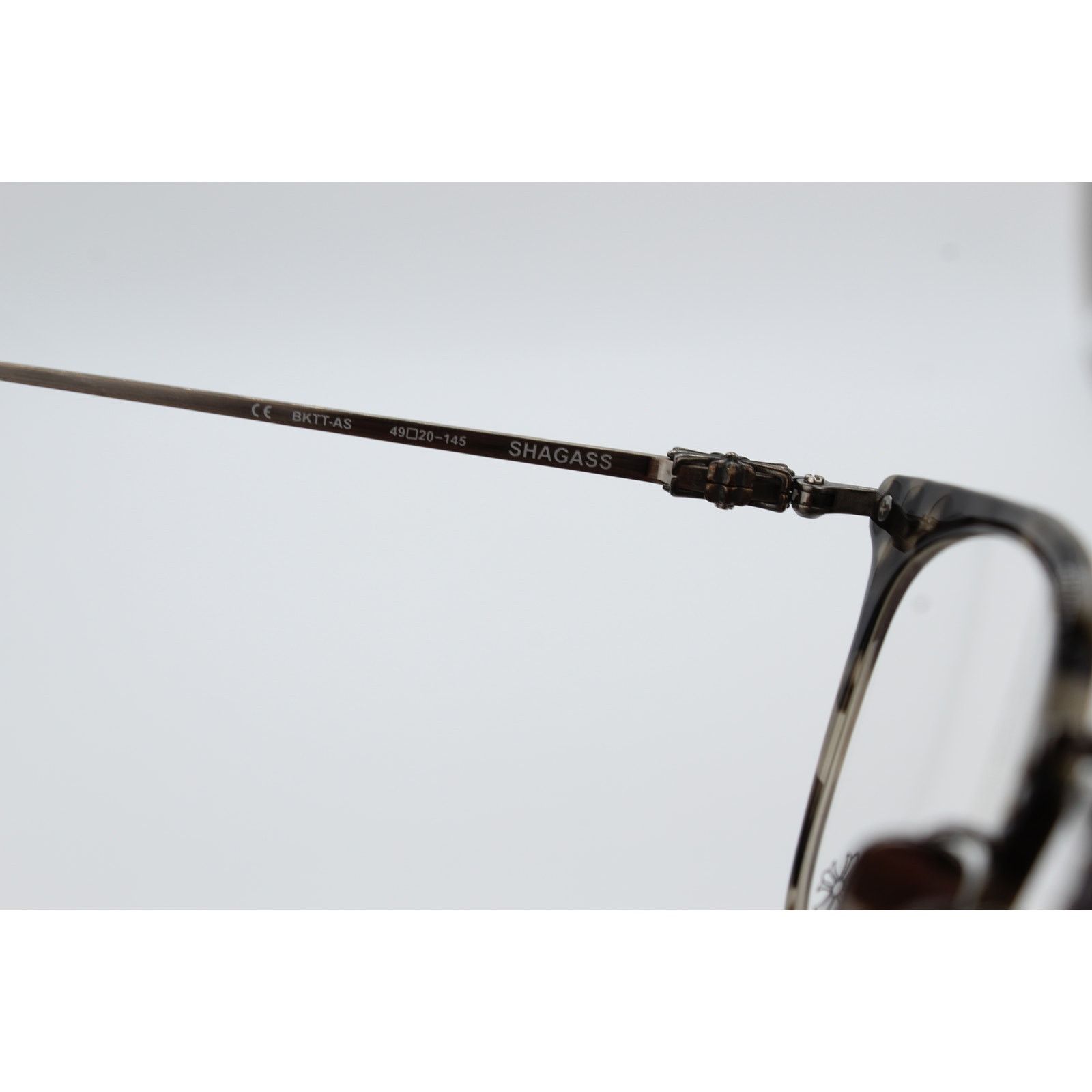 Chrome Hearts Chrome Hearts BKTT-AS 49-20-145 SHAGASS Eyeglasses Japan Size ONE SIZE - 5 Thumbnail