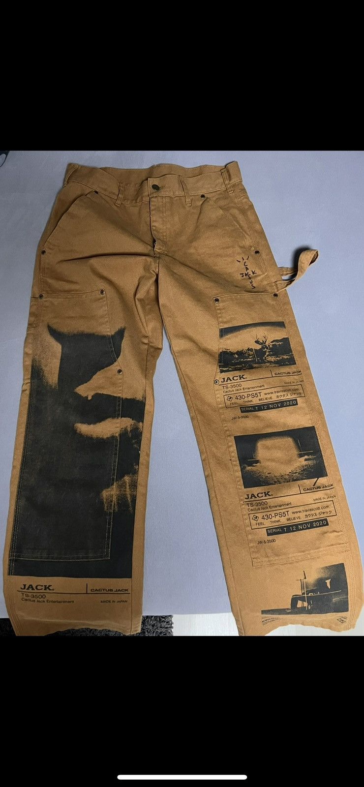 Travis Scott Travis Scott System Work Pants Size US 30 / EU 46 - 1 Thumbnail