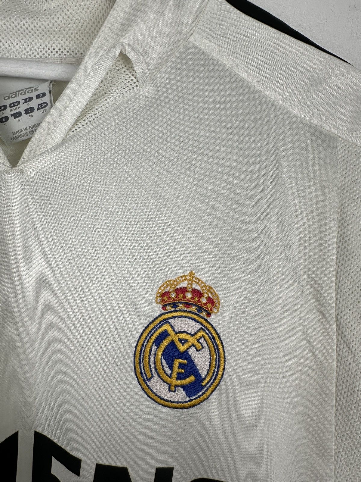 Adidas #19 Cassano Real Madrid 2004 Soccer Jersey Football Shirt Size US M / EU 48-50 / 2 - 7 Thumbnail
