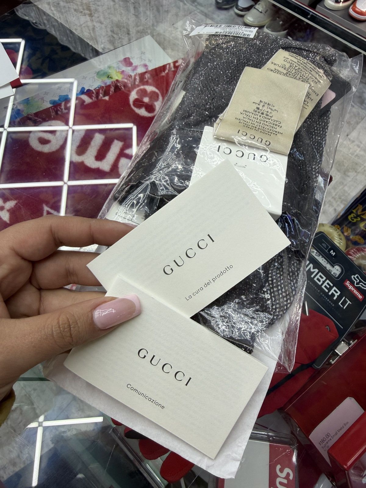 Gucci Gucci Tights/Leggings Mono Grey Size 26" / US 2 / IT 38 - 8 Thumbnail