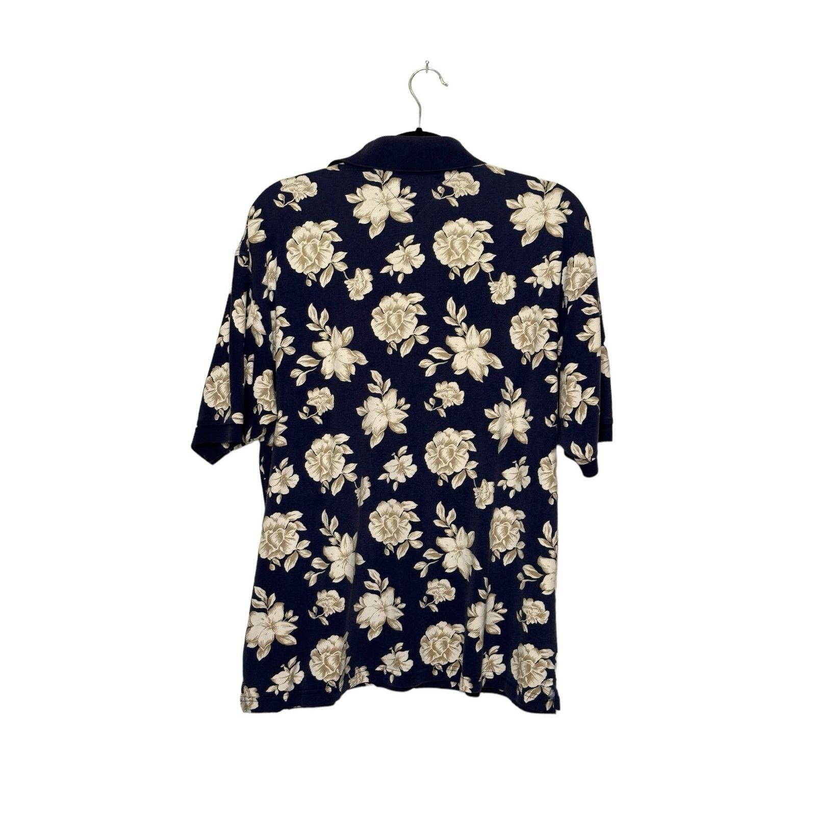 Tommy Hilfiger Tommy Hilfiger vintage floral polo shirt size Large Size US L / EU 52-54 / 3 - 7 Thumbnail