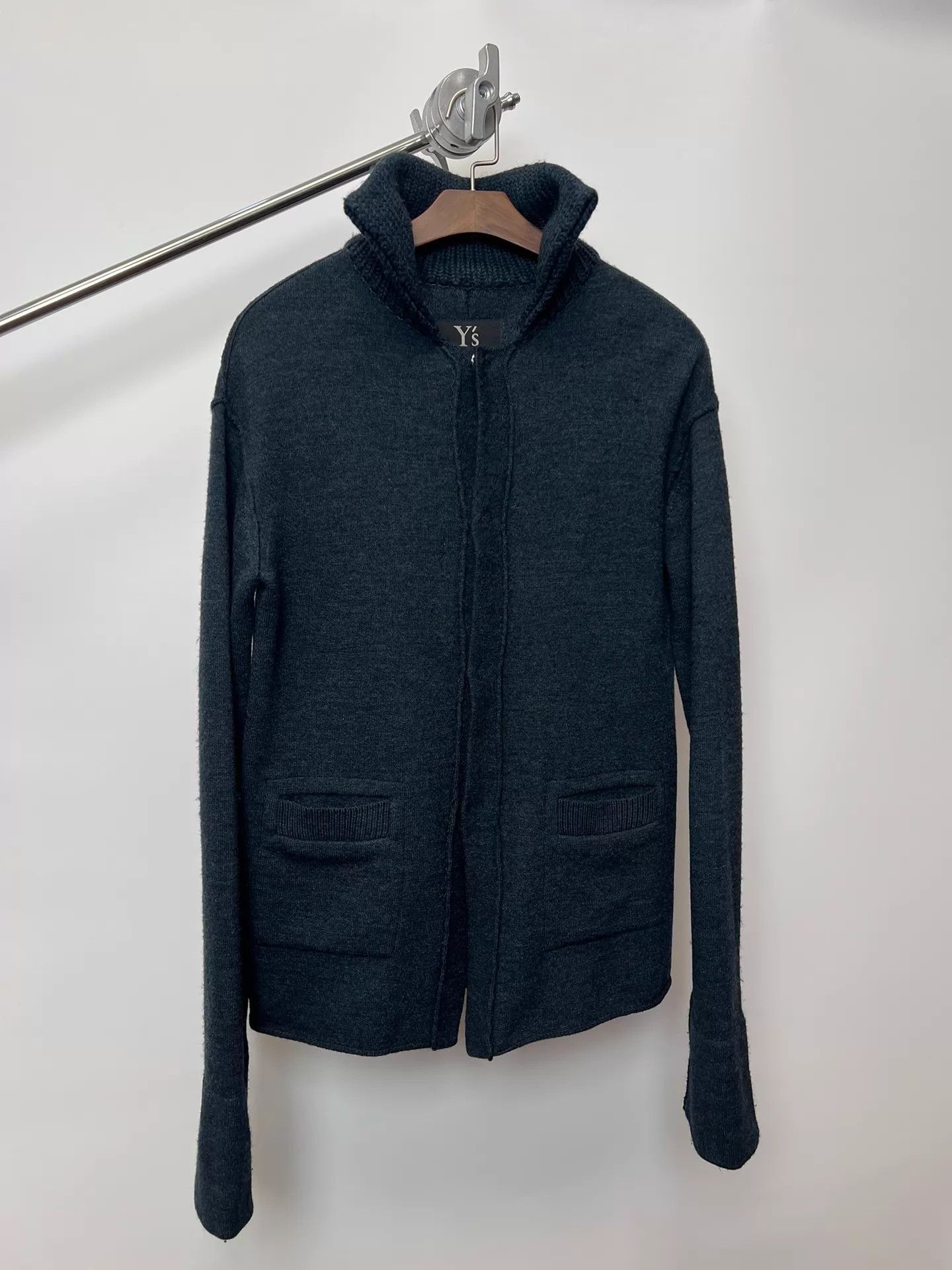 Yohji Yamamoto Yohji Yamamoto YS variegated wool ext sleeve cardigan JPN Size US L / EU 52-54 / 3 - 2 Thumbnail
