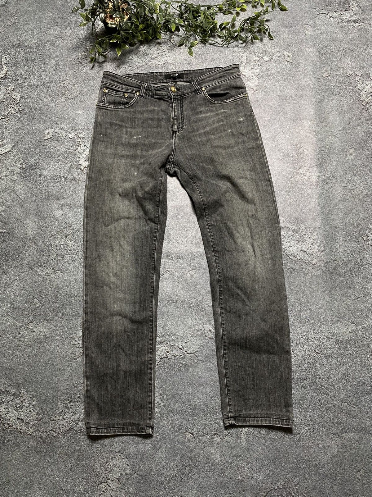 Versace × Vintage Versus Versace jeans Size M grey Size US 32 / EU 48 - 3 Thumbnail