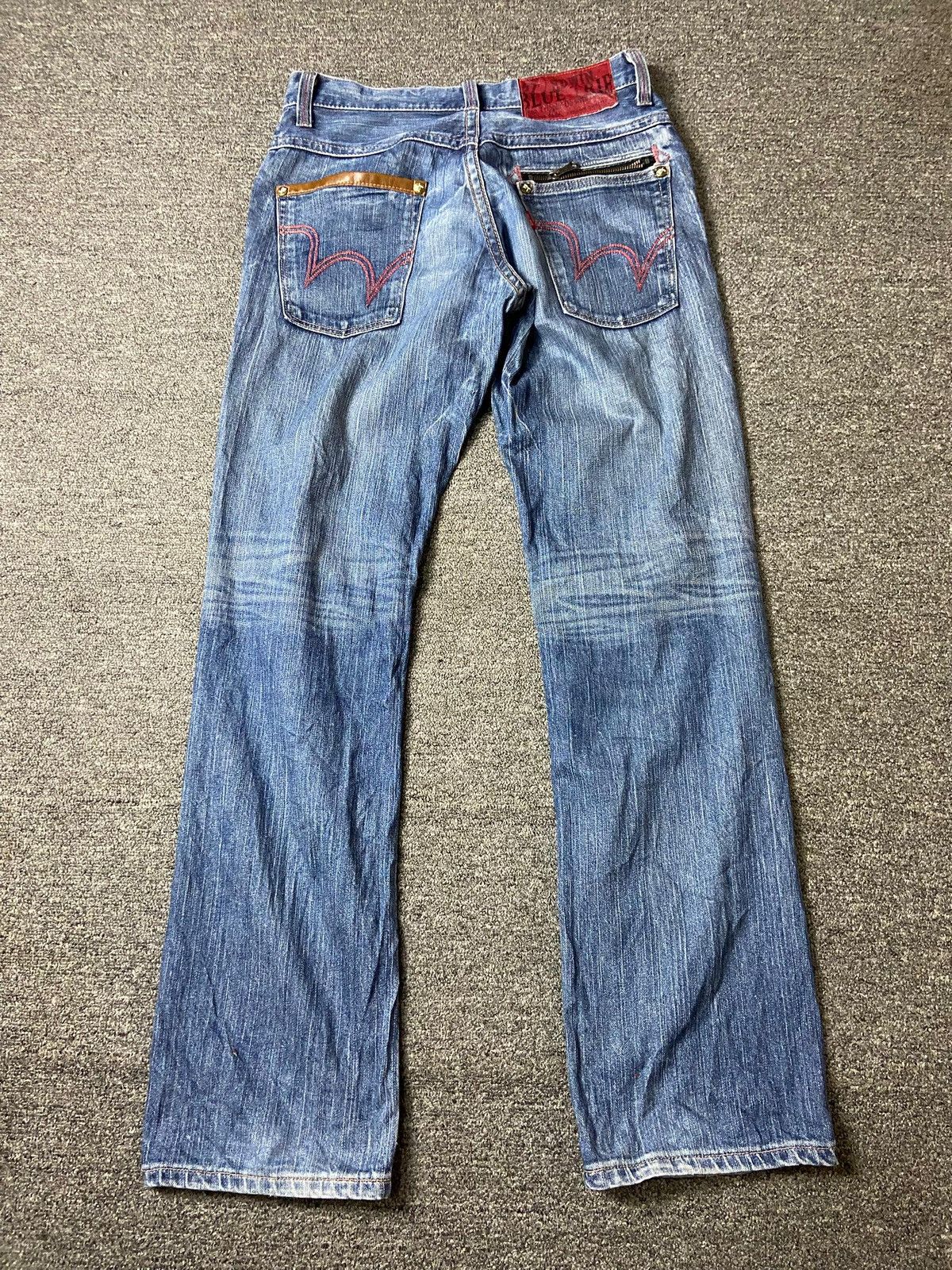 Edwin Vintage Edwin Blue Trip Denim Jeans (149) Size US 31 - 2 Thumbnail