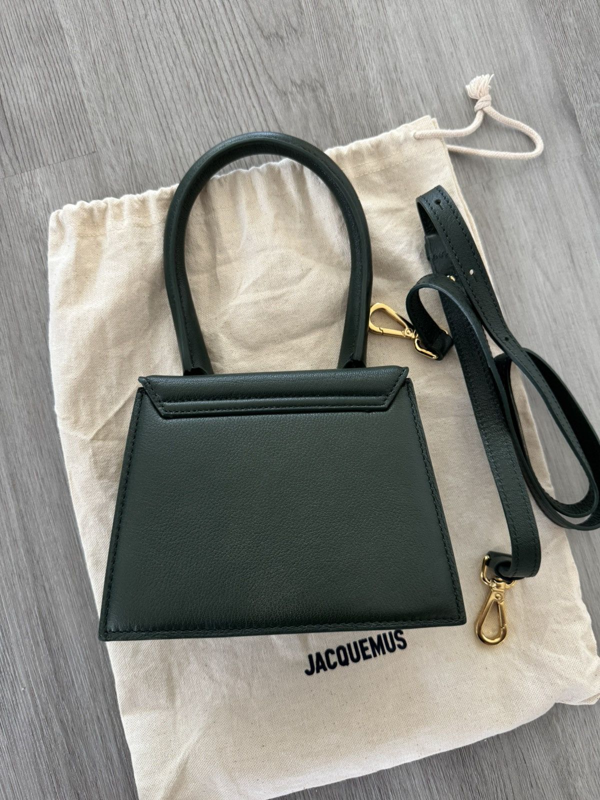 Jacquemus Jacquemus Chiquito Small Green Bag leather Size ONE SIZE - 3 Thumbnail