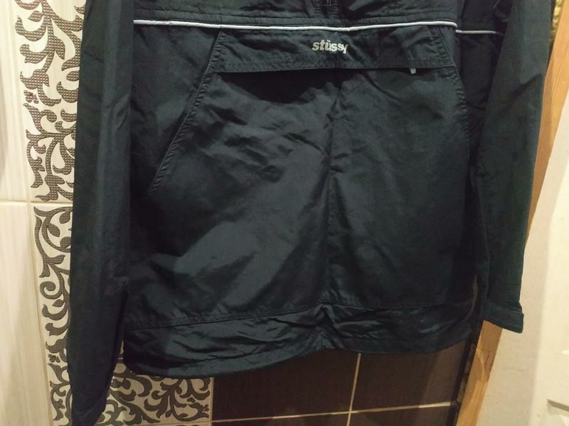 Stussy Stussy Reflective Nylon Anorak Windbreaker Black M Size US M / EU 48-50 / 2 - 9 Thumbnail