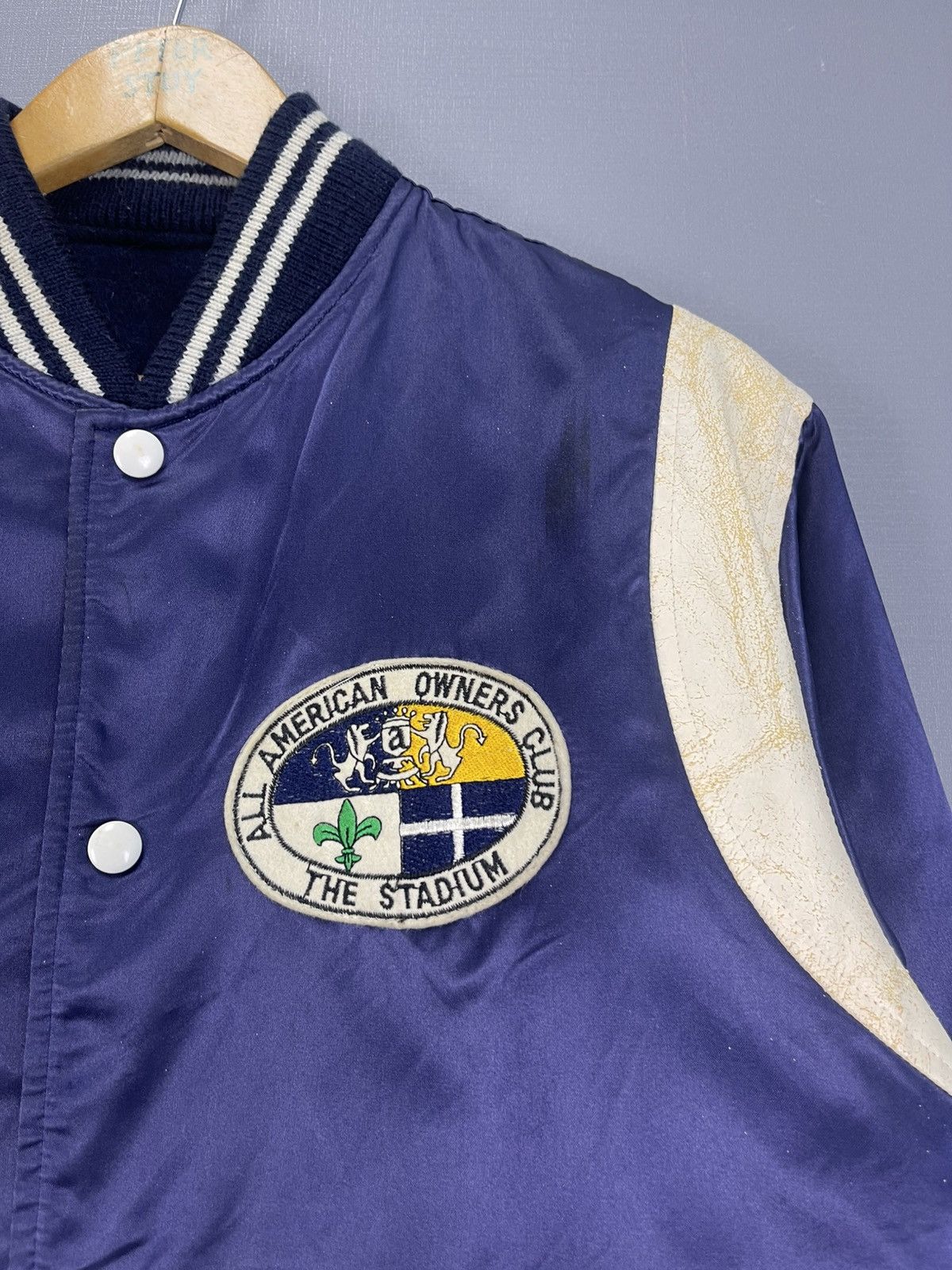 Vintage Vintage All American Owners Club Stadium Jacket Size US L / EU 52-54 / 3 - 6 Thumbnail