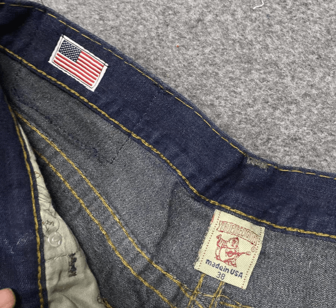 True Religion True religion old denim jorts Size US 38 / EU 54 - 5 Thumbnail
