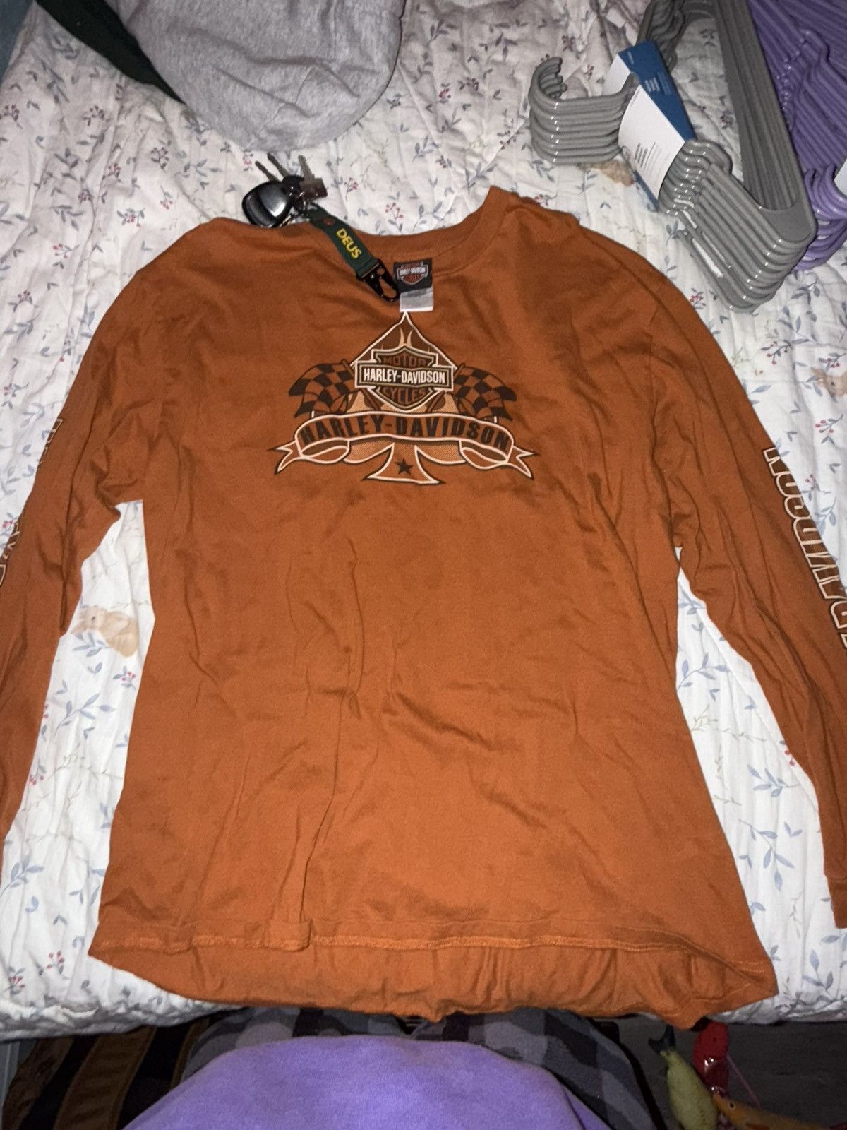 Harley Davidson × Vintage Harley Davison vintage long sleeve Size US XL / EU 56 / 4 - 1 Thumbnail