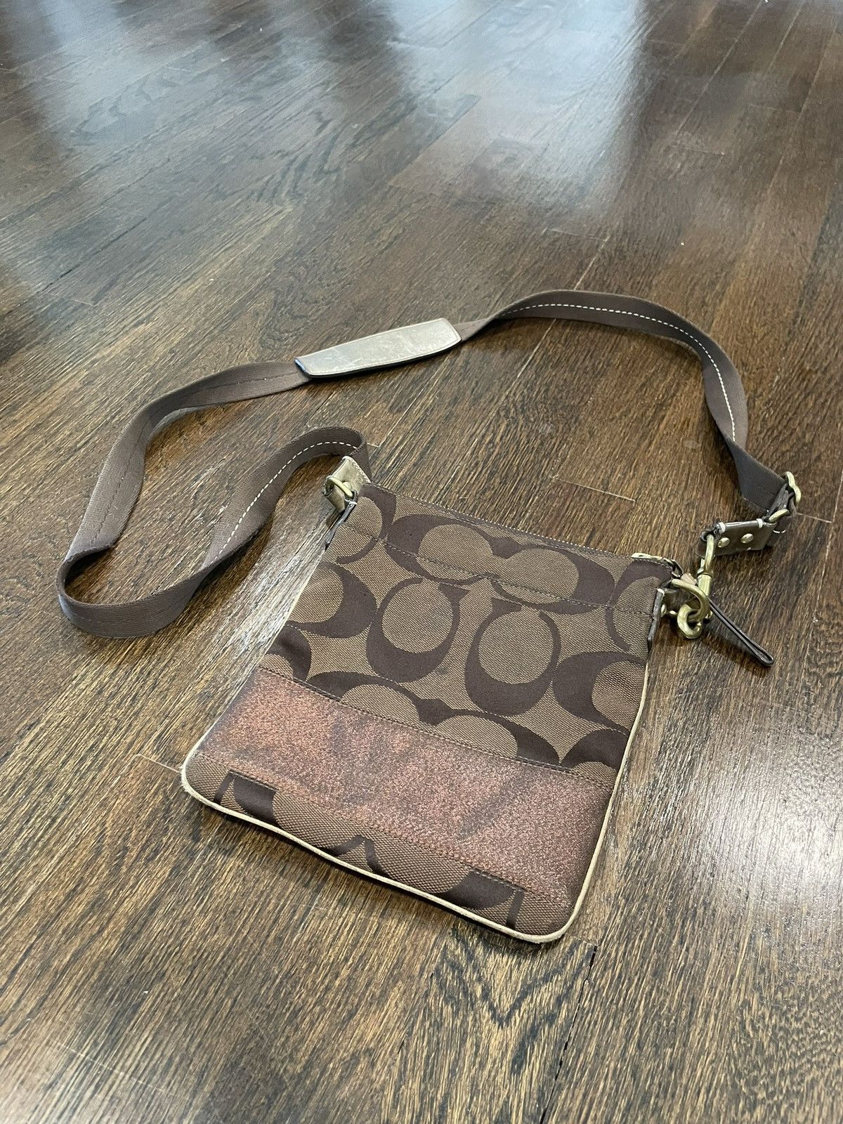 Coach Coach Tan Vintage Crossbody Purse Size ONE SIZE - 1 Thumbnail