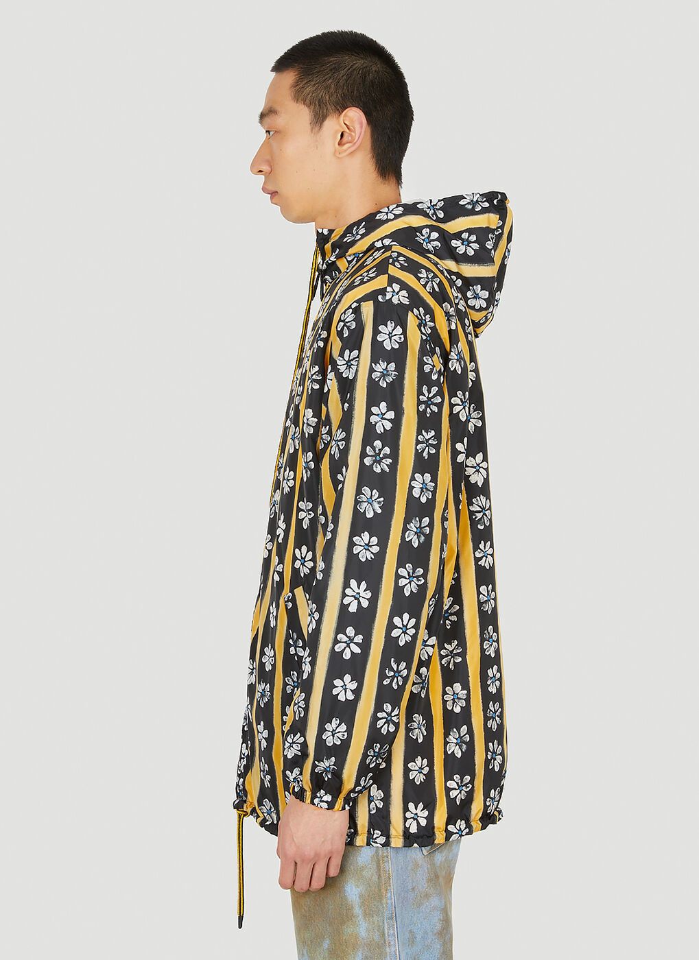 Marni o1y0225 Hooded Jacket in Multicolor Size US S / EU 44-46 / 1 - 2 Thumbnail