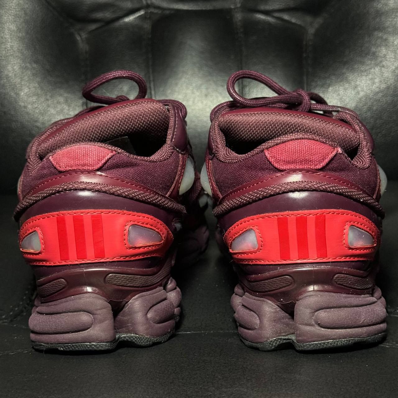 Adidas × Raf Simons Adidas Raf Simons Ozweego Burgundy Size US 6 / EU 39 - 2 Thumbnail