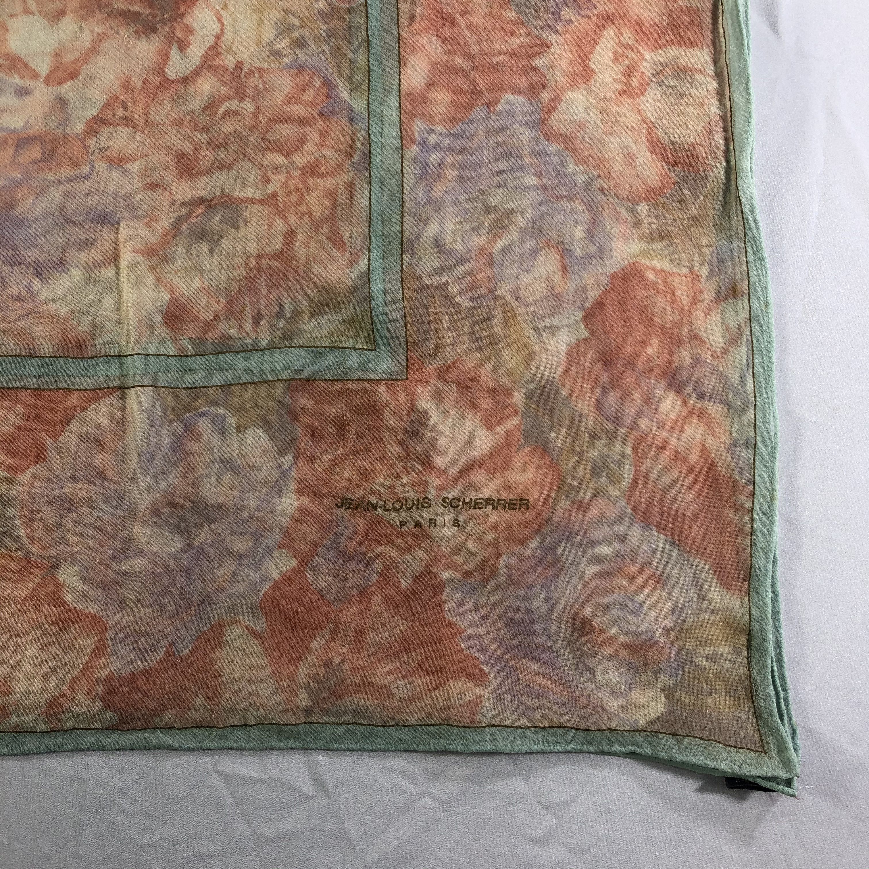 Jean-Louis Scherrer × Vintage Vintage Jean Louis Scherrer Silk Scarf Size ONE SIZE - 4 Thumbnail