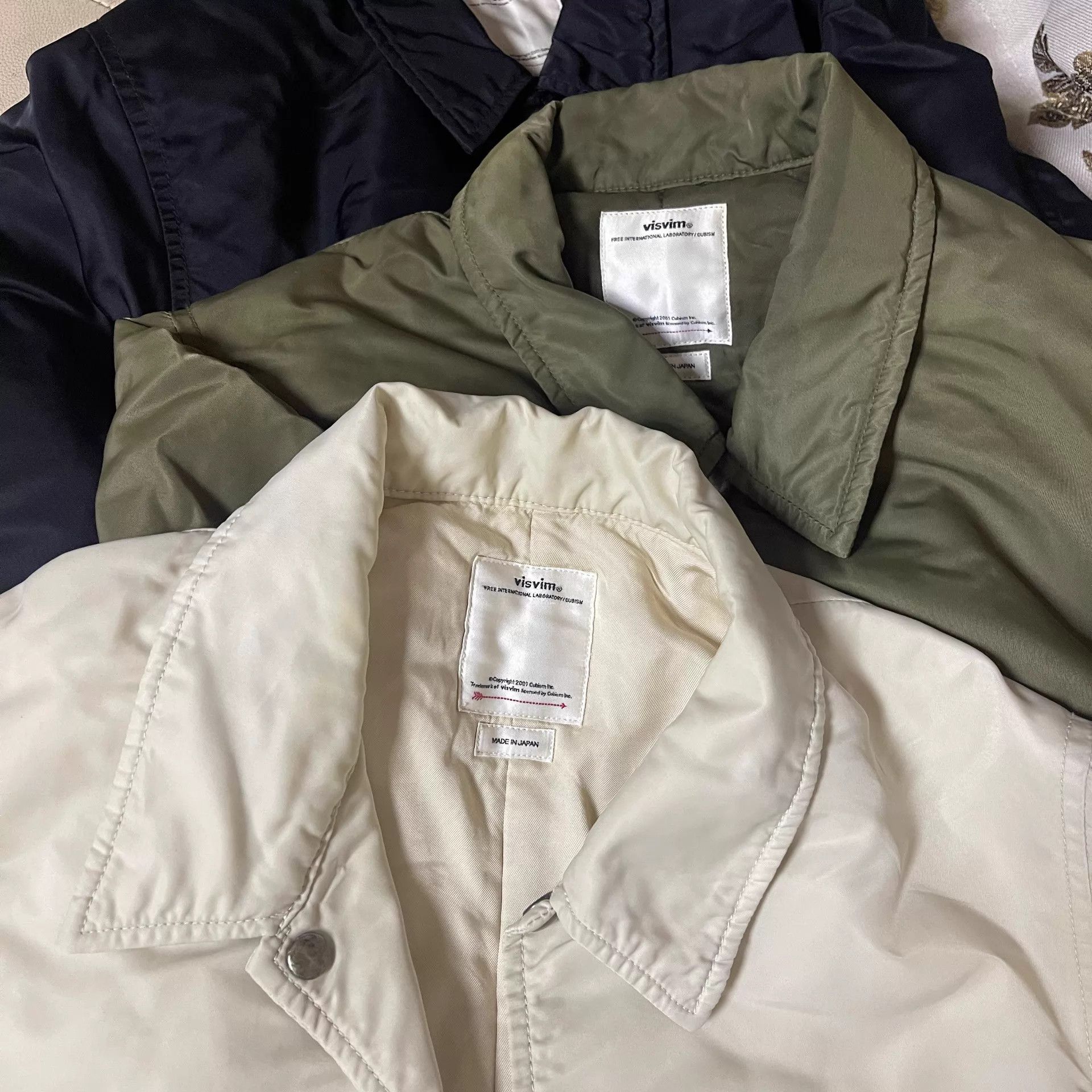 Visvim visvim 18AW OG Coach Jkt Black/Olive/White Size US S / EU 44-46 / 1 - 1 Thumbnail