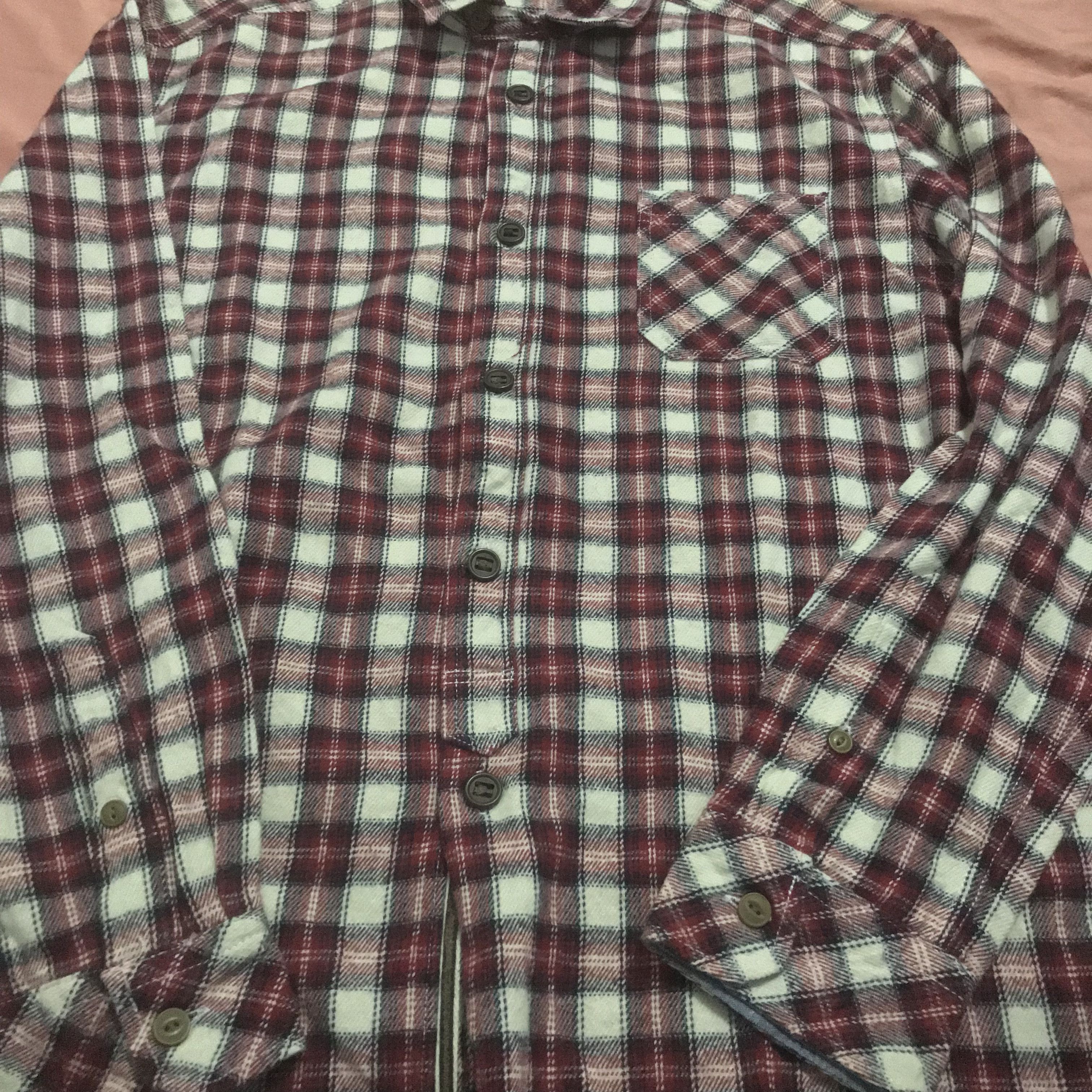 Japanese Brand Vintage Kansai jeans kansai yamamoto flannel shirt Size US L / EU 52-54 / 3 - 3 Thumbnail