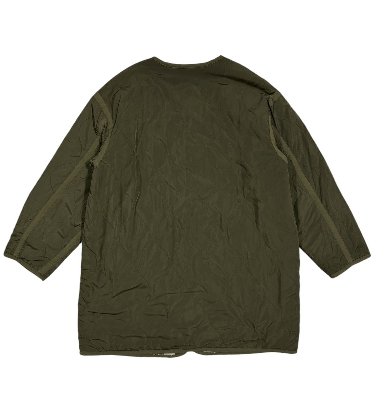 Beams Plus × Japanese Brand Vtg🔥Ray Beams Military Quilted Cardigan Reversible Sherpa Size US M / EU 48-50 / 2 - 3 Thumbnail