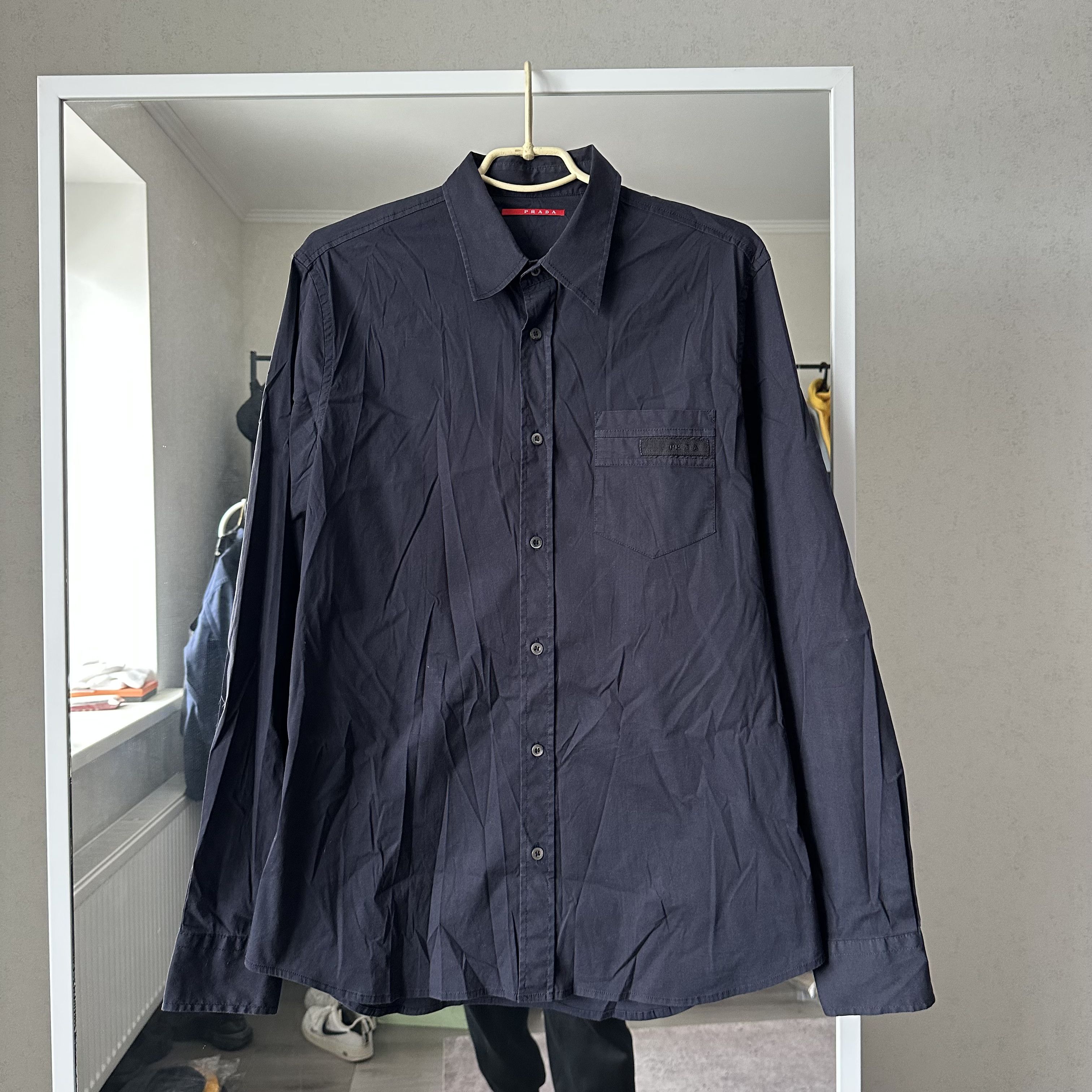 Prada Prada Vintage Classic Shirt Size US L / EU 52-54 / 3 - 1 Thumbnail