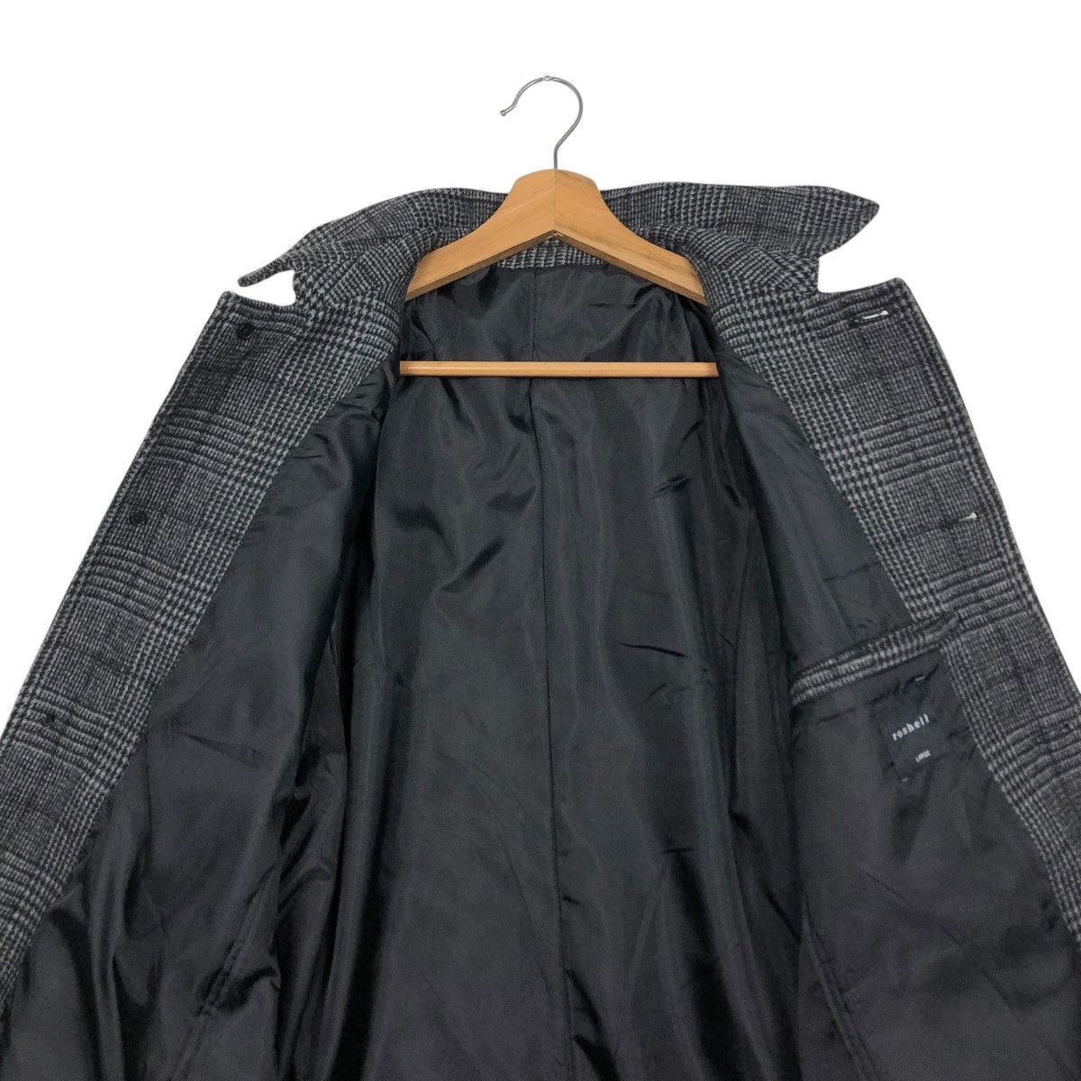 Japanese Brand 🔥VINTAGE CHORE BUTTON JACKET ROSHELL TARTAN ISSEY MIYAKE Size US L / EU 52-54 / 3 - 16 Thumbnail