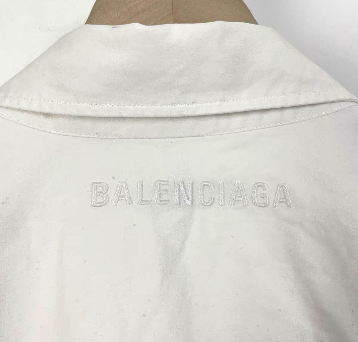 Balenciaga Balenciaga Irregular Hem Shirt K12 Size XS / US 0-2 / IT 36-38 - 5 Thumbnail