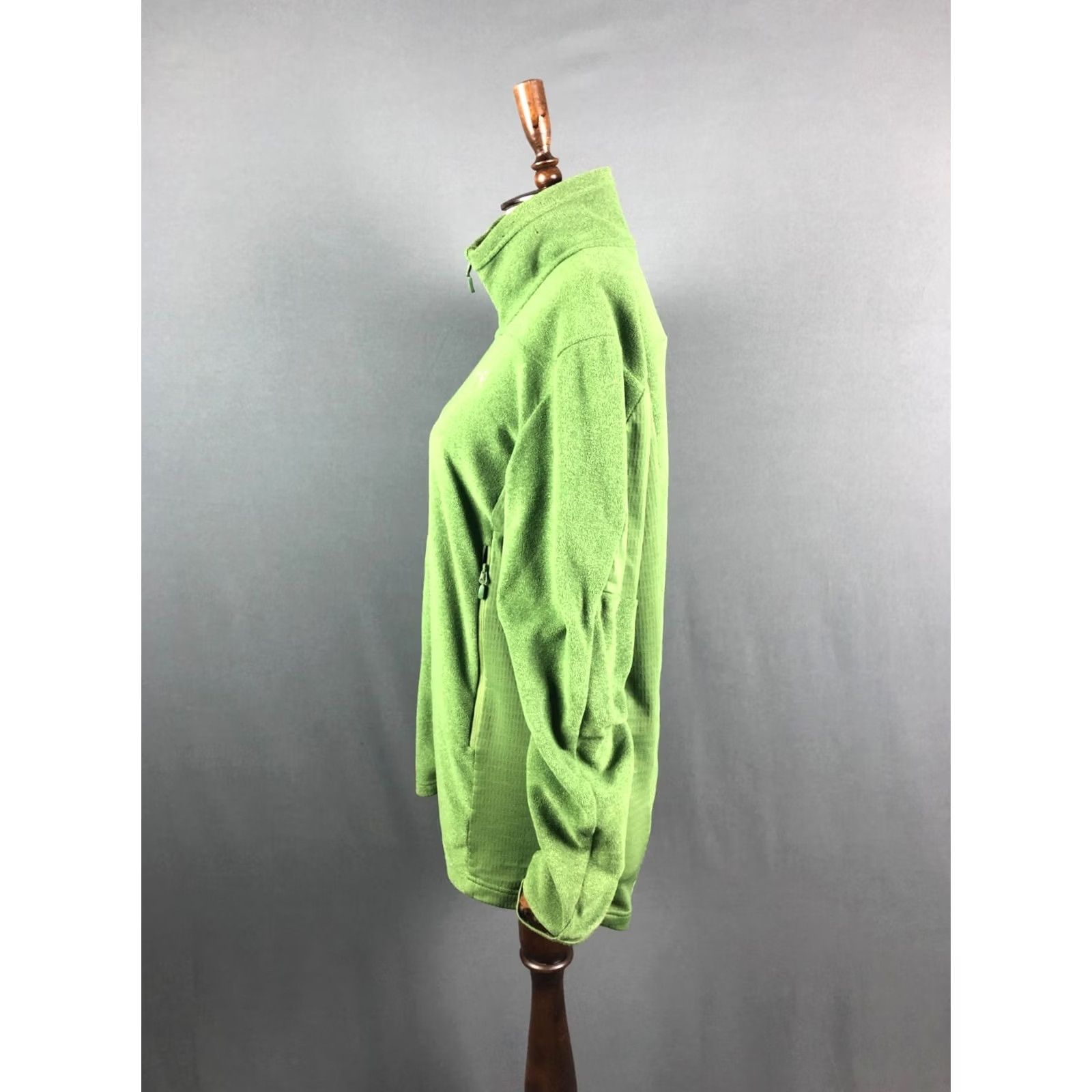 Vintage Norrona Full Zip Jacket Polyester Green Women L Jacket Size L / US 10 / IT 46 - 2 Thumbnail