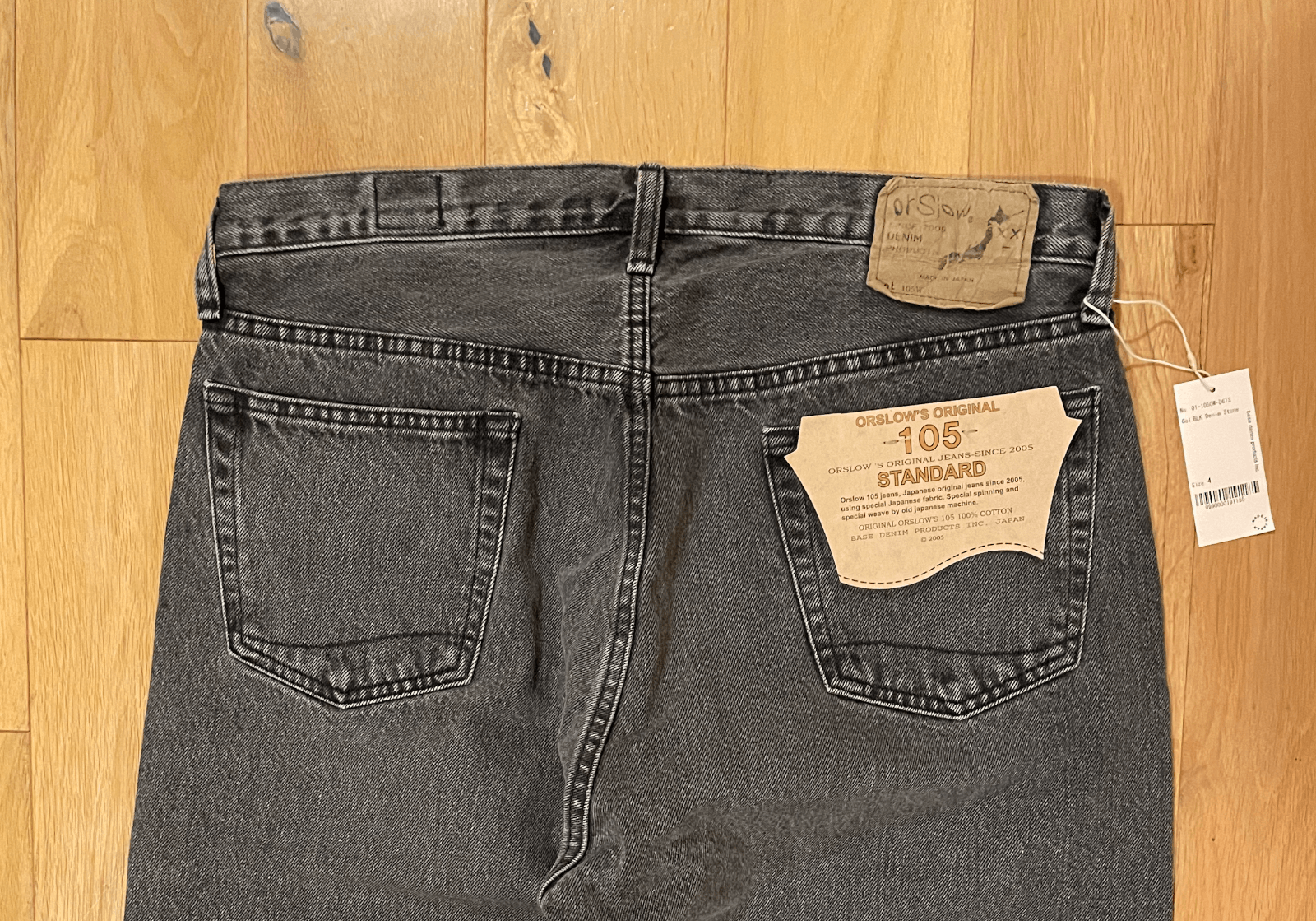 Orslow orSlow 105 90's Denim Black Stone Size 4 Size US 35 - 5 Thumbnail