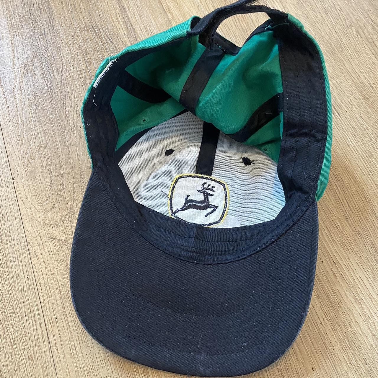John Deere John Deere green and black snapback hat hats Size US M / EU 48-50 / 2 - 3 Thumbnail