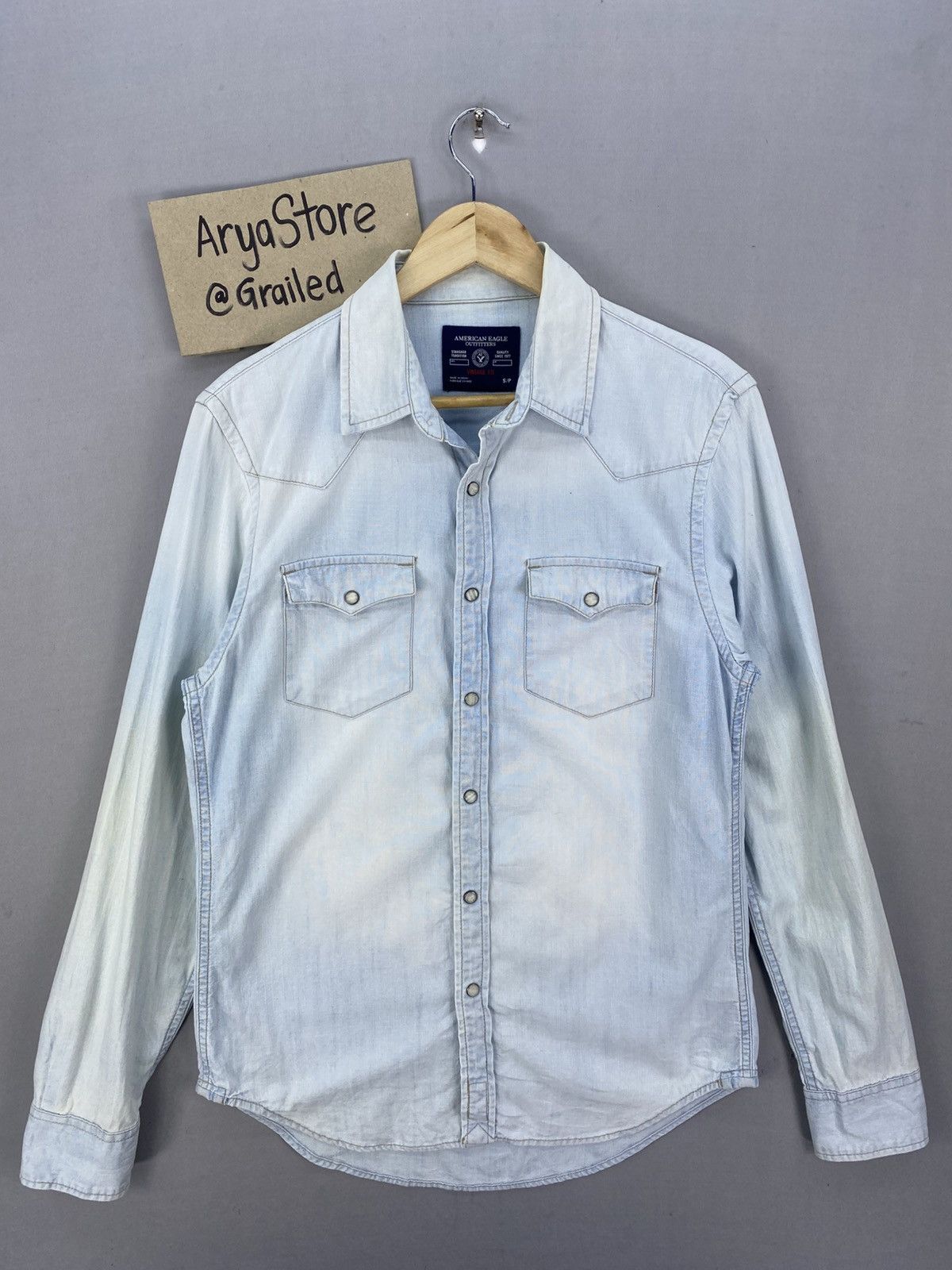 American Eagle Outfitters American Eagle Outfitters Western Shirts Button Up Size US S / EU 44-46 / 1 - 1 Thumbnail