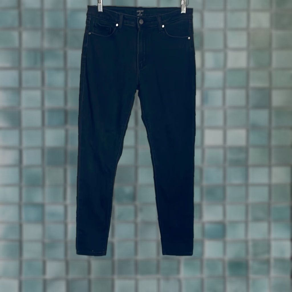 Vintage Just Black Women’s Black Stretch Skinny Jeans size 31 Size 24" / US 00 / IT 34 - 1 Thumbnail