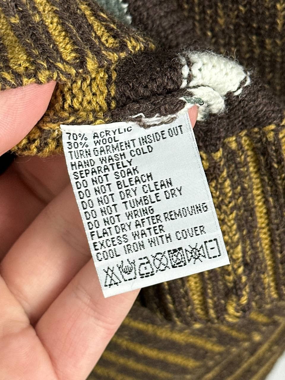 Japanese Brand Tough Jeansmith Japanese Heavy Knitted Sweater Grunge Size US S / EU 44-46 / 1 - 13 Thumbnail