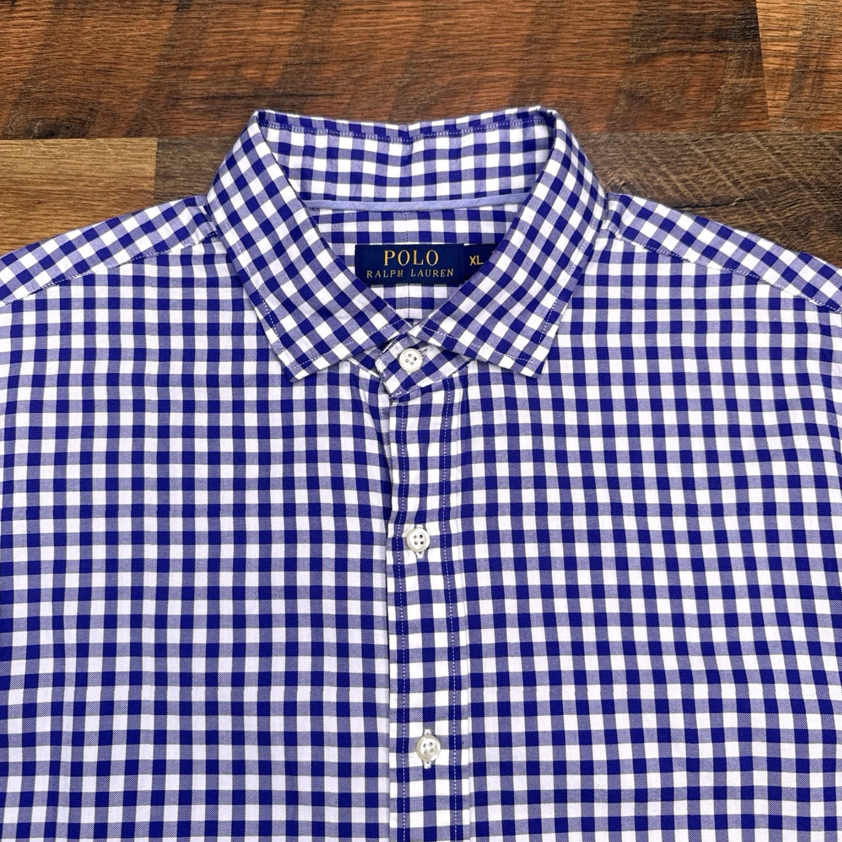 Polo Ralph Lauren Polo Ralph Lauren Shirt Oxford Mens XL Button-Up Blue Check Shirt Classic Preppy Button-Down Mens XL Blue Check Polo Ralph Lauren Button-Up Size US XL / EU 56 / 4 - 4 Thumbnail