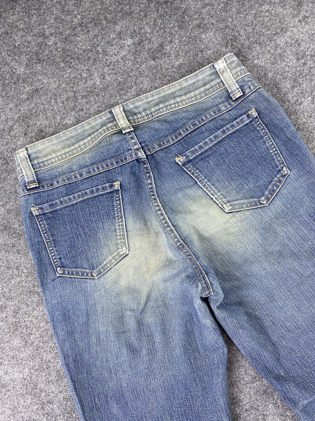 Japanese Brand × Jean Georgia Love Bootcut Blue Wash Jeans - J1041 Size 28" / US 6 / IT 42 - 7 Thumbnail