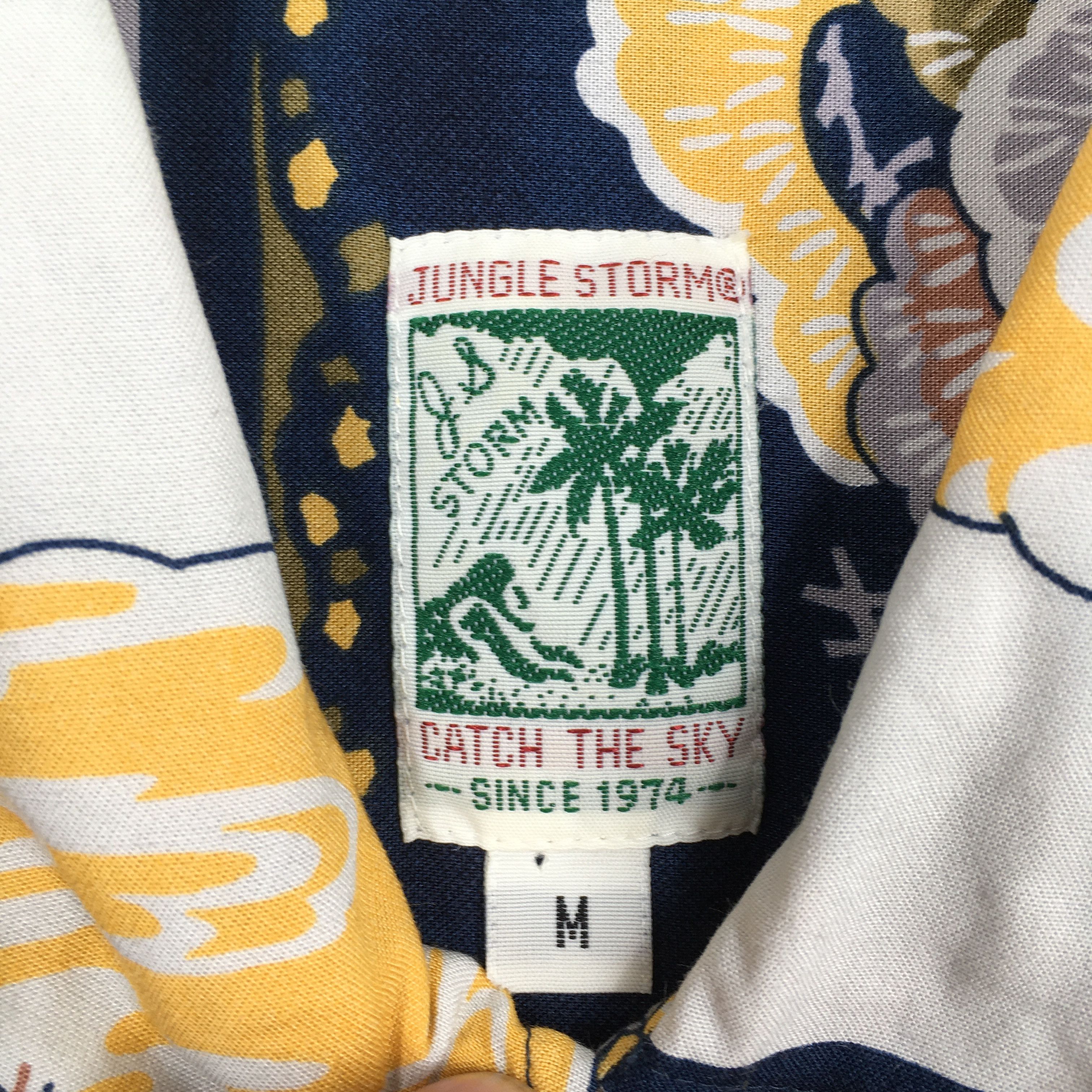 Life's a Beach Vintage Hawaiian Aloha Japanese Couture Sakura Shirt Medium Size US M / EU 48-50 / 2 - 5 Thumbnail
