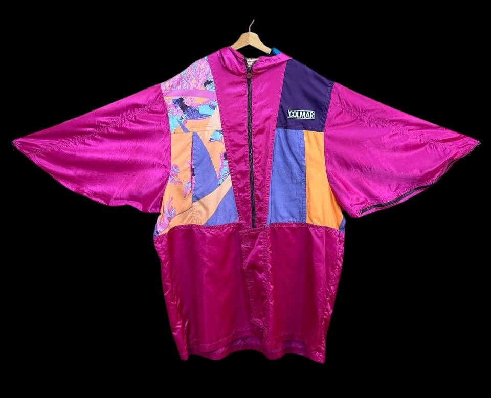 Vintage VINTAGE 80s Colmar Abbigliamento x Mizuno Batwing Parka Ski Size US L / EU 52-54 / 3 - 2 Thumbnail